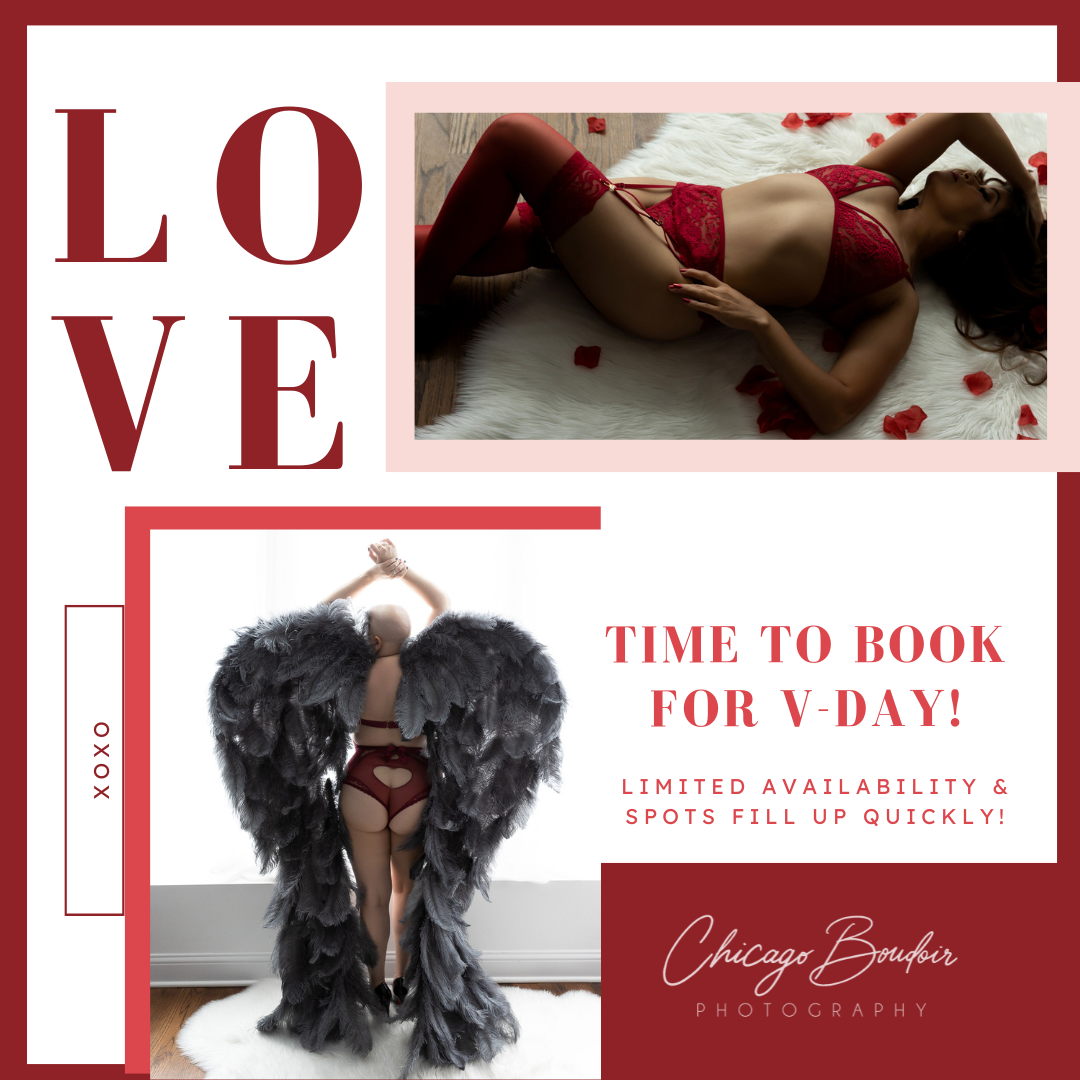 Spice Up Your Valentine’s Day with a Boudoir Photoshoot 💋❤️🌹