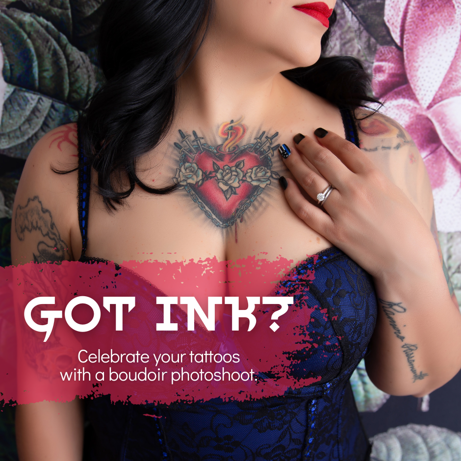 Got ink? Celebrate World Tattoo Day with a Boudoir Photoshoot!