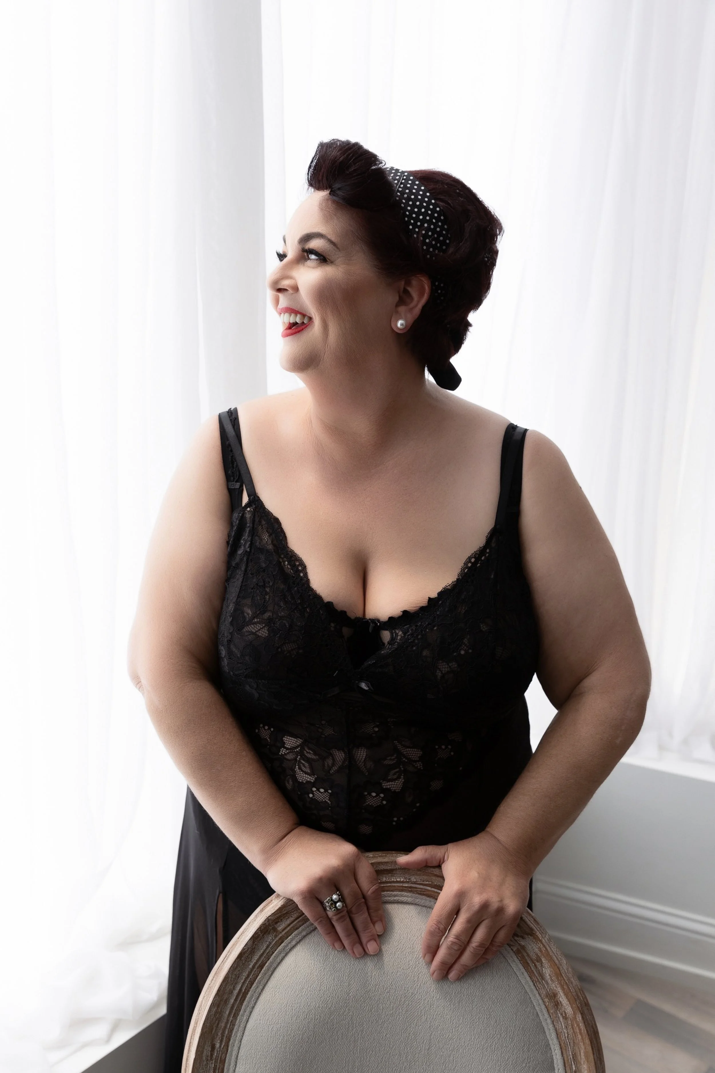 Women-only boudoir photography studio in Winnetka, Illinois