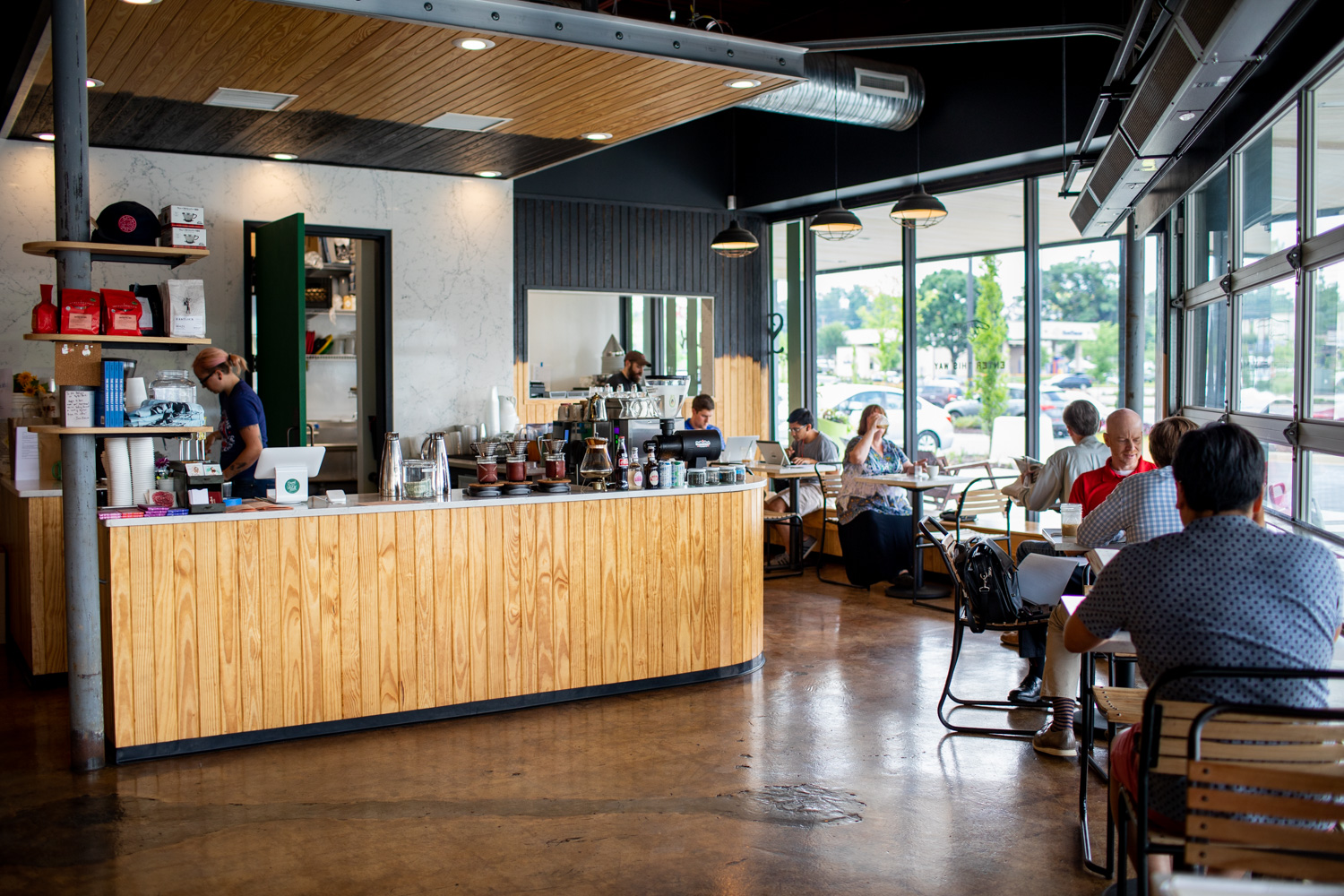 Interior of Spiller Park Coffee in Toco Hills.