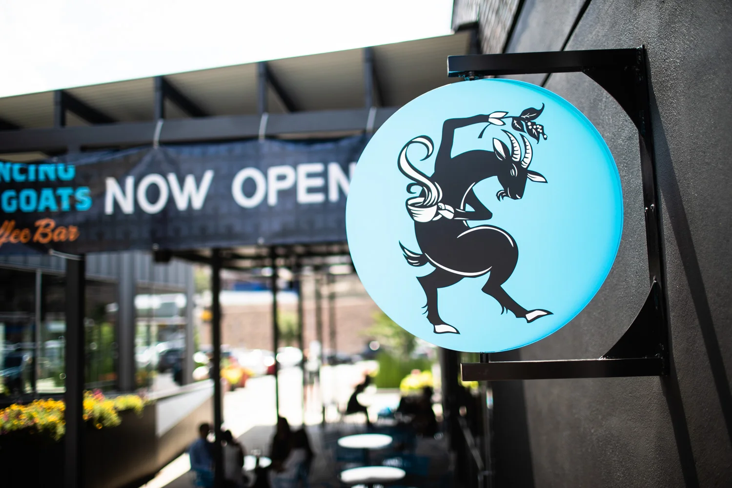 The “Now Open” signs were evident in front and behind the store for a couple of months after the grand opening.