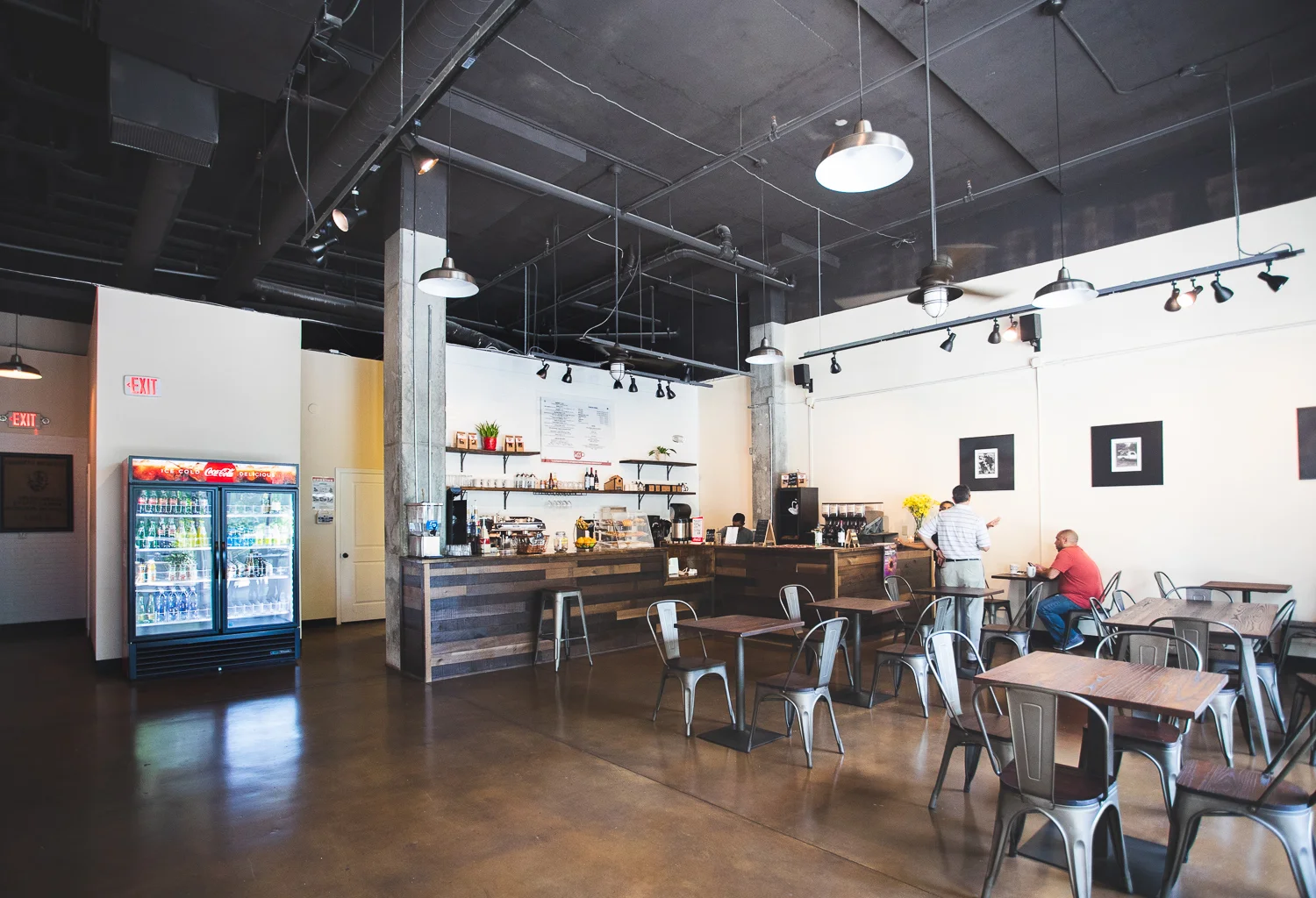 Interior of Caffé Bella.
