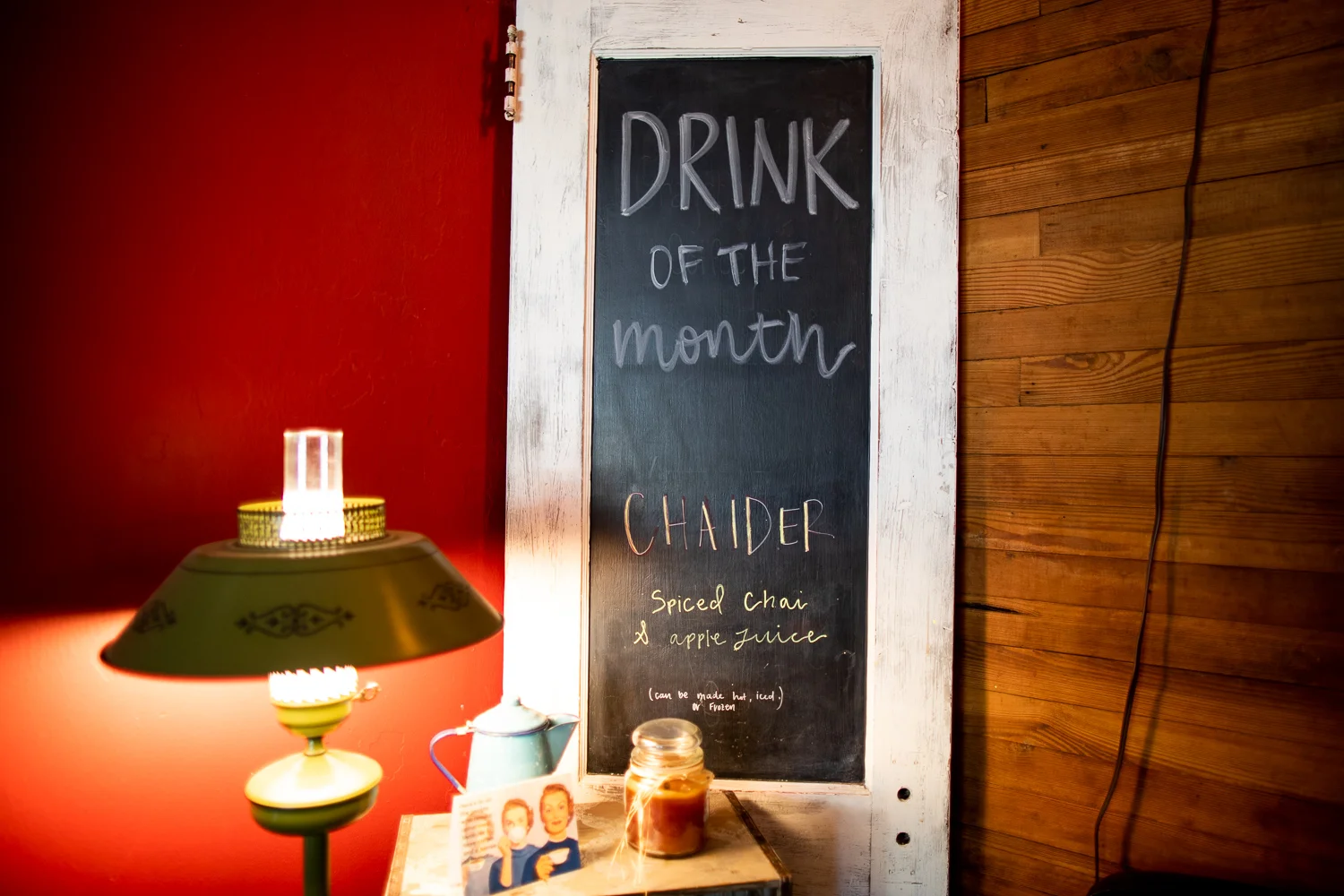 Drink of the month: chaider.