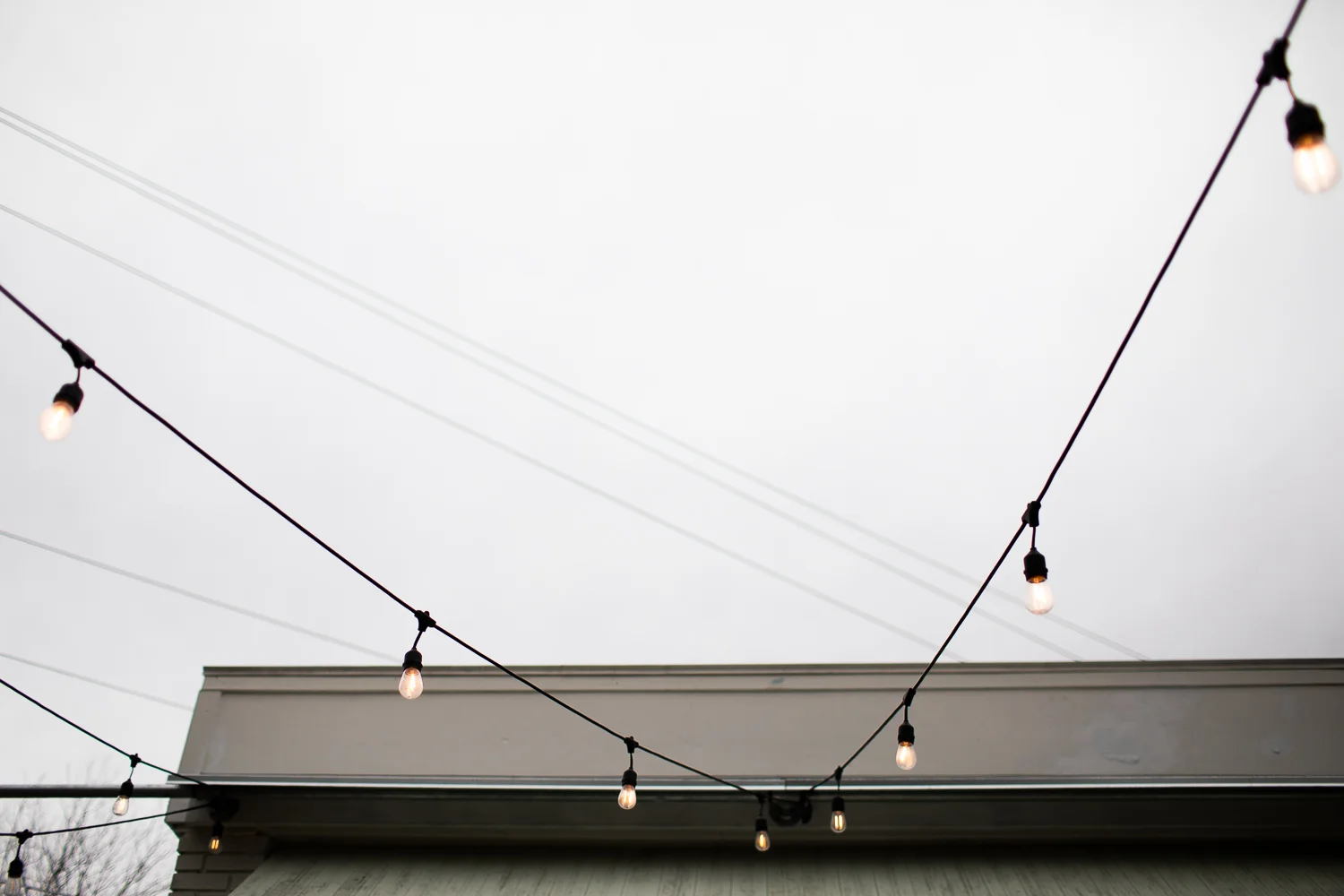 All of the lights.