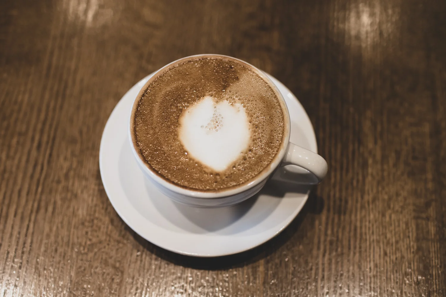 A cappuccino.