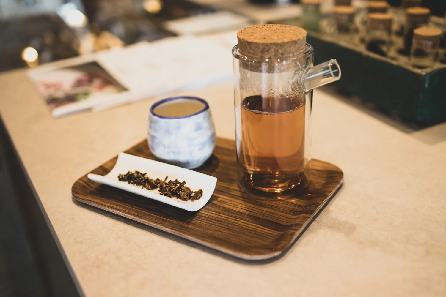 Tea drinkers will appreciate a very strong focus on tea at Cold Brew Bar. Profiled on the @coldbrewbar Instagram here .