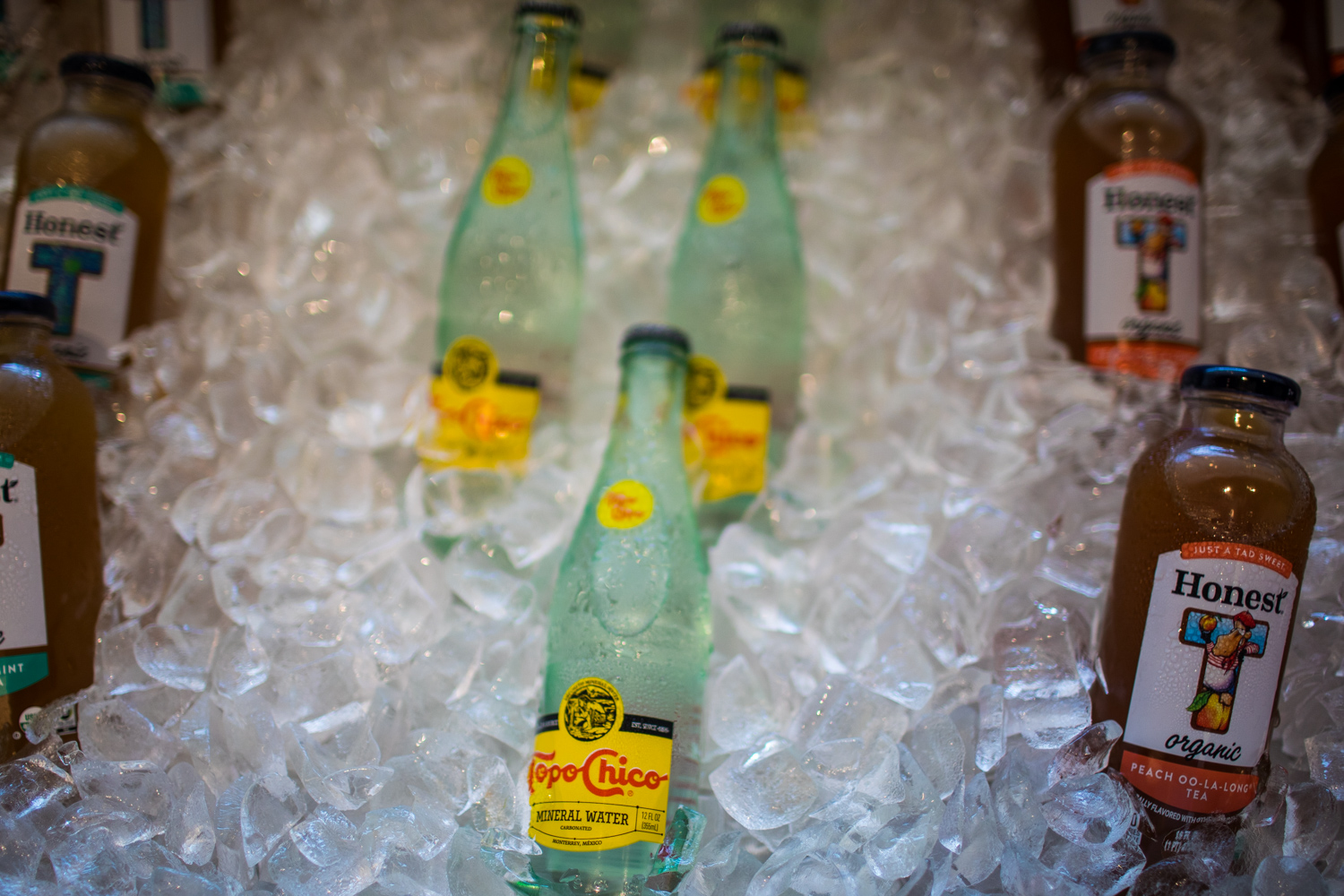There is plenty of Topo Chico !