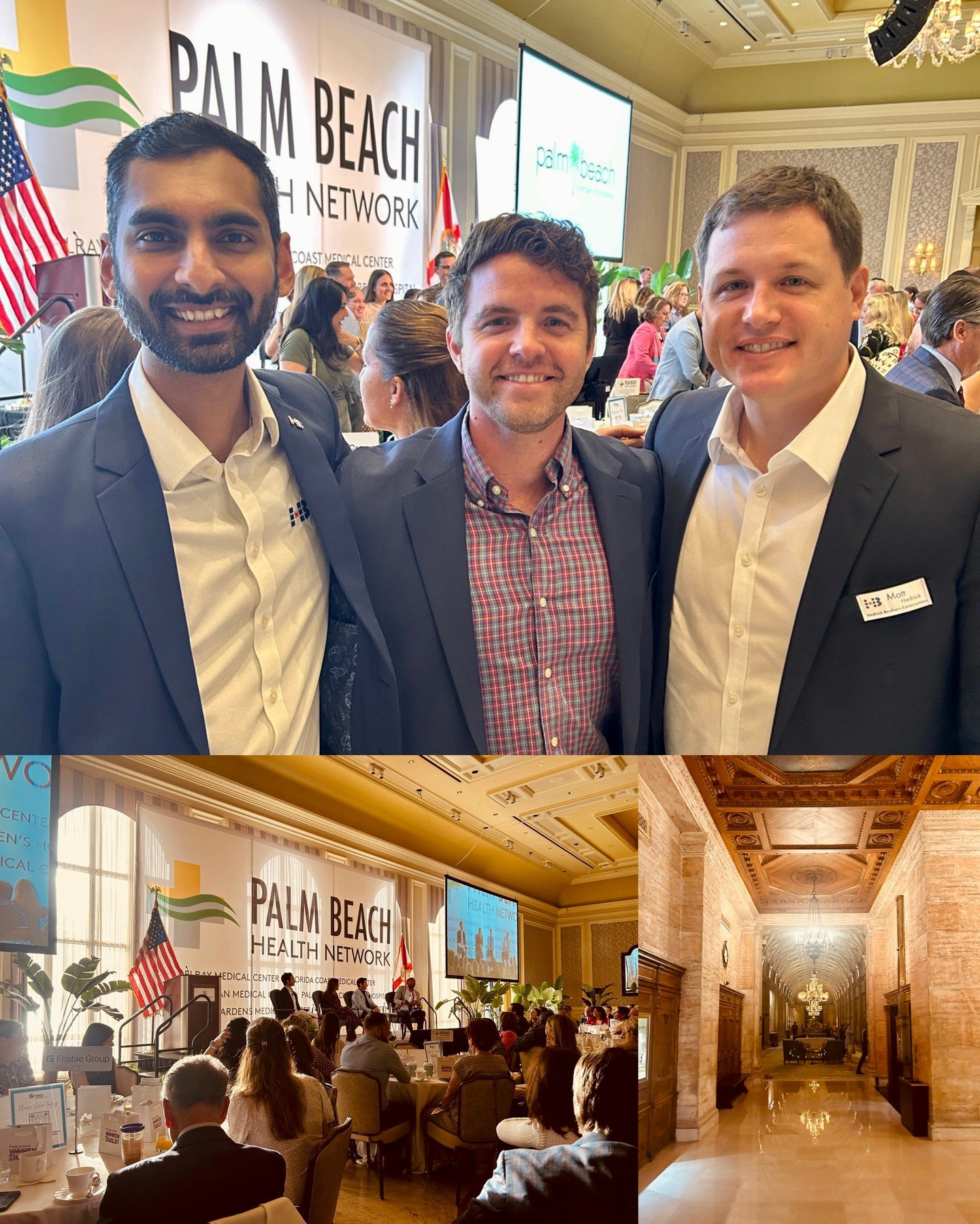 Our Project Manager, Thomas Chmielewski, joined Matt Hedrick and Chai Banthia from hedrickbrothersconstruction at the @chamberpalmbeaches October Breakfast bright and early yesterday — “The Business of Sports: Behind the Plays That Shape