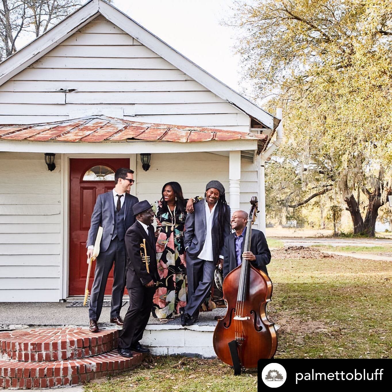 Ranky Tanky&rsquo;s coming to Palmetto Bluff! Repost: @palmettobluff 🎶 @RankyTankyMusic is coming to Palmetto Bluff! The two-time Grammy Award-winning band brings their unique blend of jazz, blues, gospel, and Gullah music to FLOW FEST happening Sat