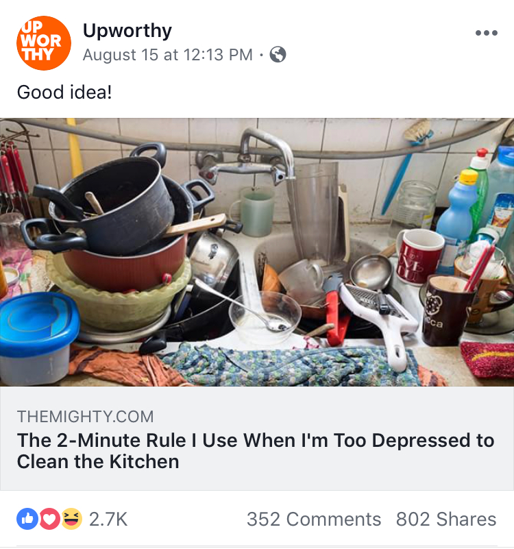 Upworthy Repost of My Kitchen Article.