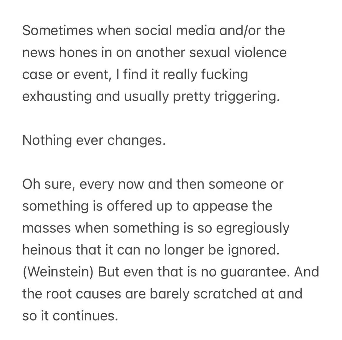 Does anyone else have similar feelings, or is it just me?