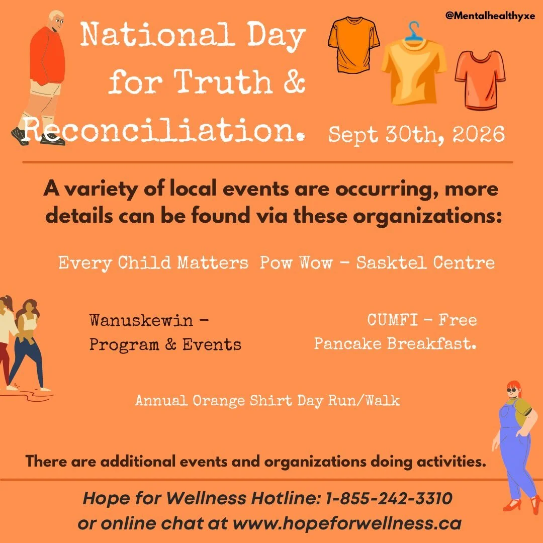 Some events, info, and thoughts. I hope this is helpful and I wish everyone the day that they need. 🧡 Please do share about other events and resources in the comments.