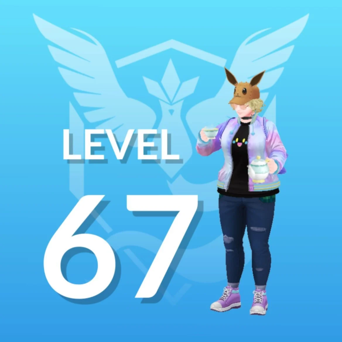 My uterus has been killing me and I&rsquo;m barely functional, but at least I reached level 67.