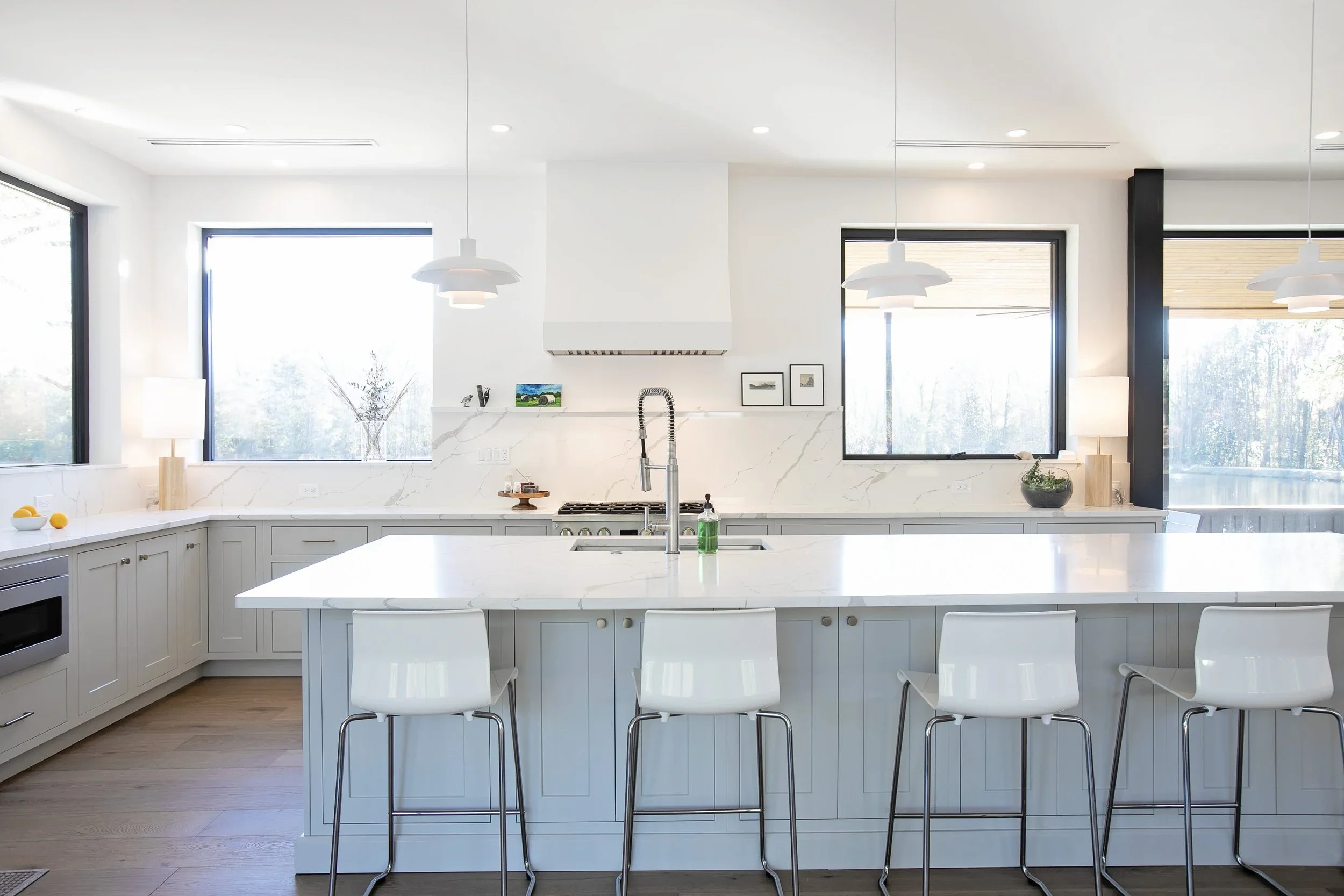 Modern Barndominium Kitchen_Moultrie, GA_Pool Brothers