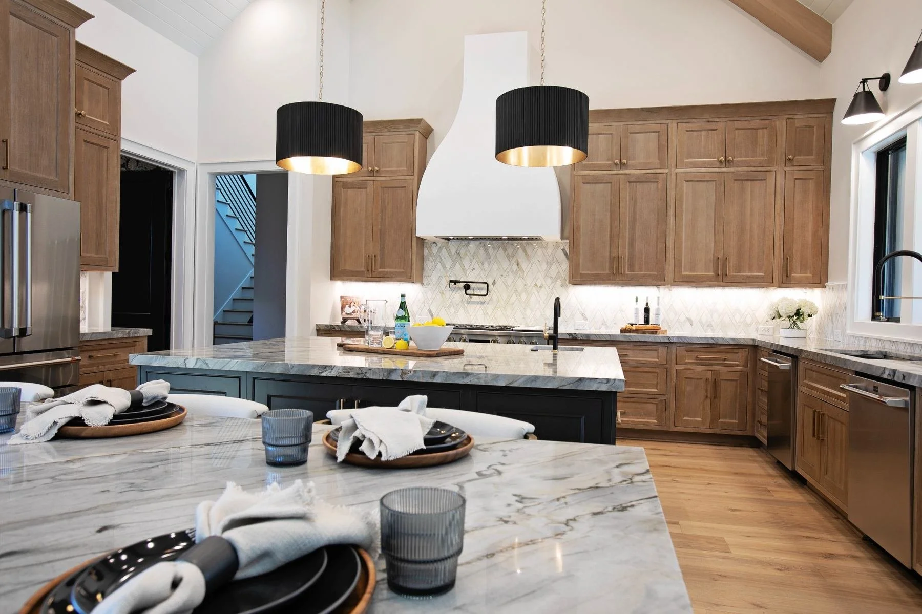 Custom Cabinets for New Construction at Lake Oconee