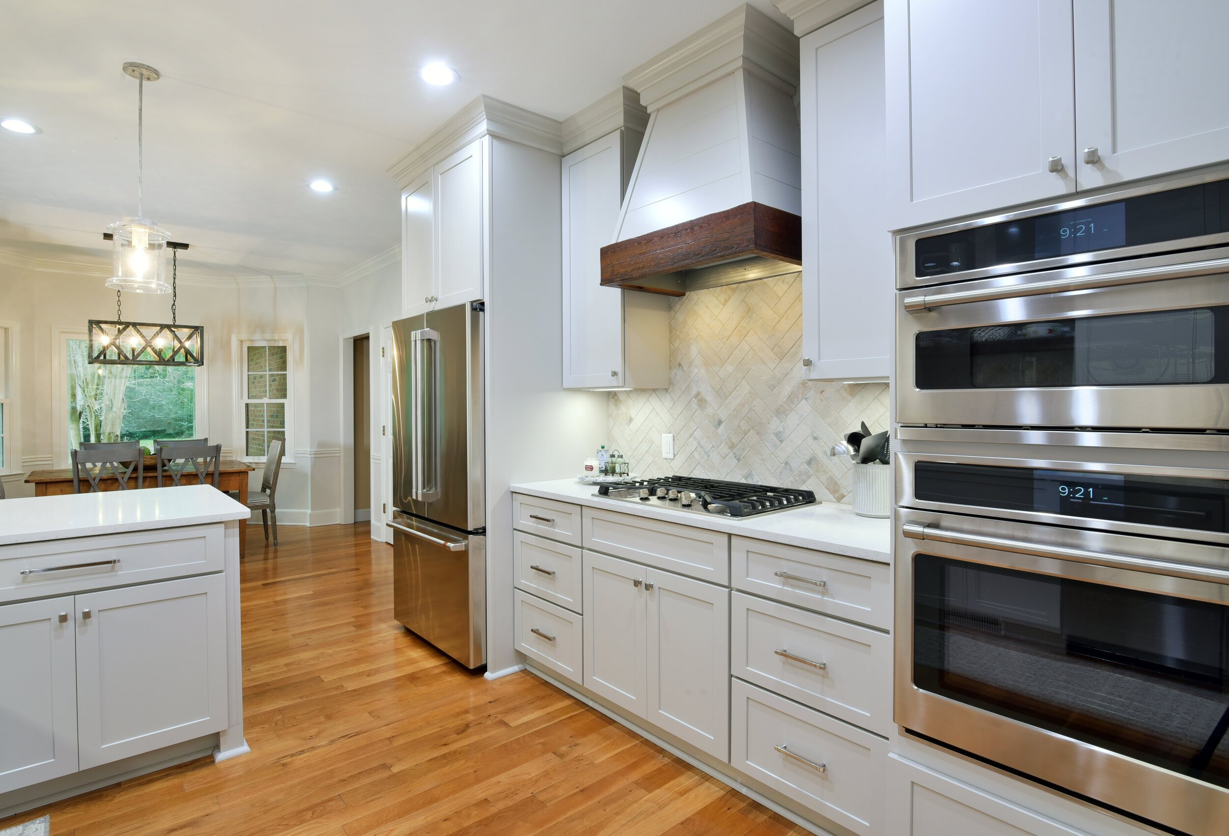 Herringbone Haven Kitchen Cabinetry