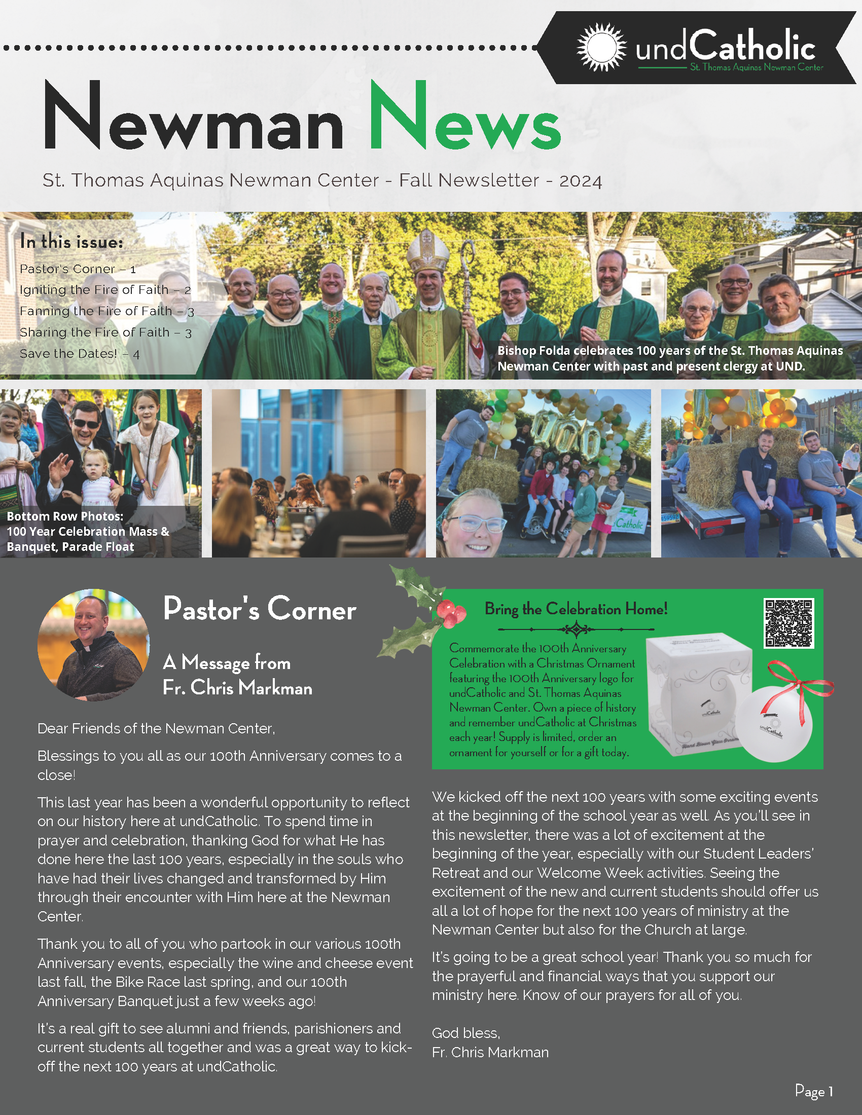 Fall 2024 Newsletter