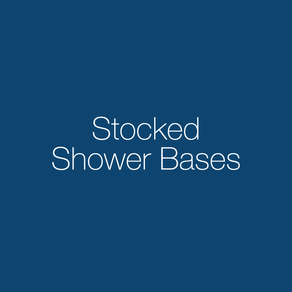 Stocked Shower Bases