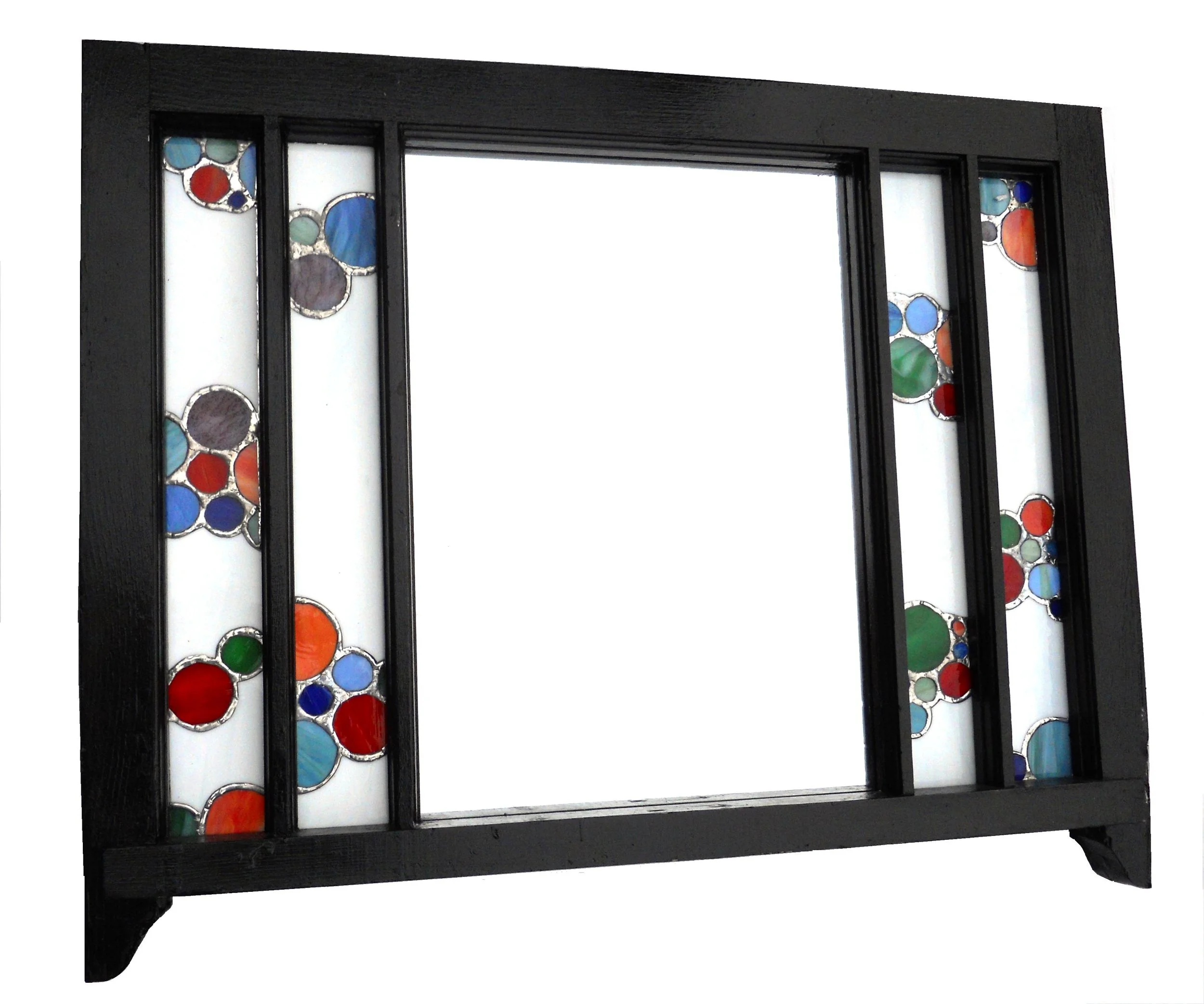 Sharon Sears I enjoy applying traditional stained glass techniques in non-traditional ways to create unique pieces of functional stained glass art that include jewelry, coasters, picture frames and mirrors. Jewelry items include earrings, necklaces brooches and barrettes. – Sharon Sears Website: http://www.etsy.com/people/SharonSears