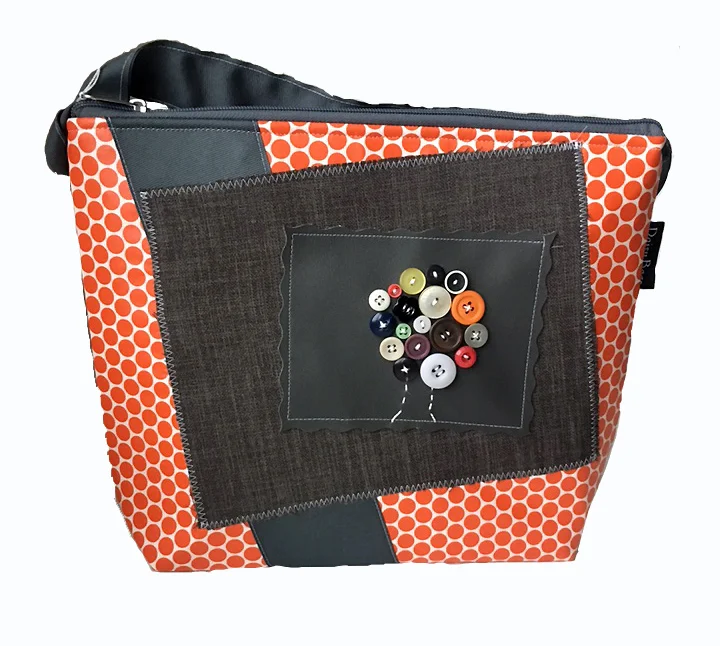 Daisy Bags I've always loved sewing-in high school I made my own clothes. When my girlfriends started having babies, they all got baby quilts. Sewing has always been a part of my life. In 2004, I was on the search for an affordable bag featuring a photo of my first "baby"-a black Labrador retriever named Daisey. I found one -- for $200. Rather than fork over that much cash, I decided to just make one myself and Daisy Bags was born. Over the past decade, Daisy Bags has evolved into a multiline handbag and accessory company for the whole family. – Jill Scales Website: http://www.daisybags.com/