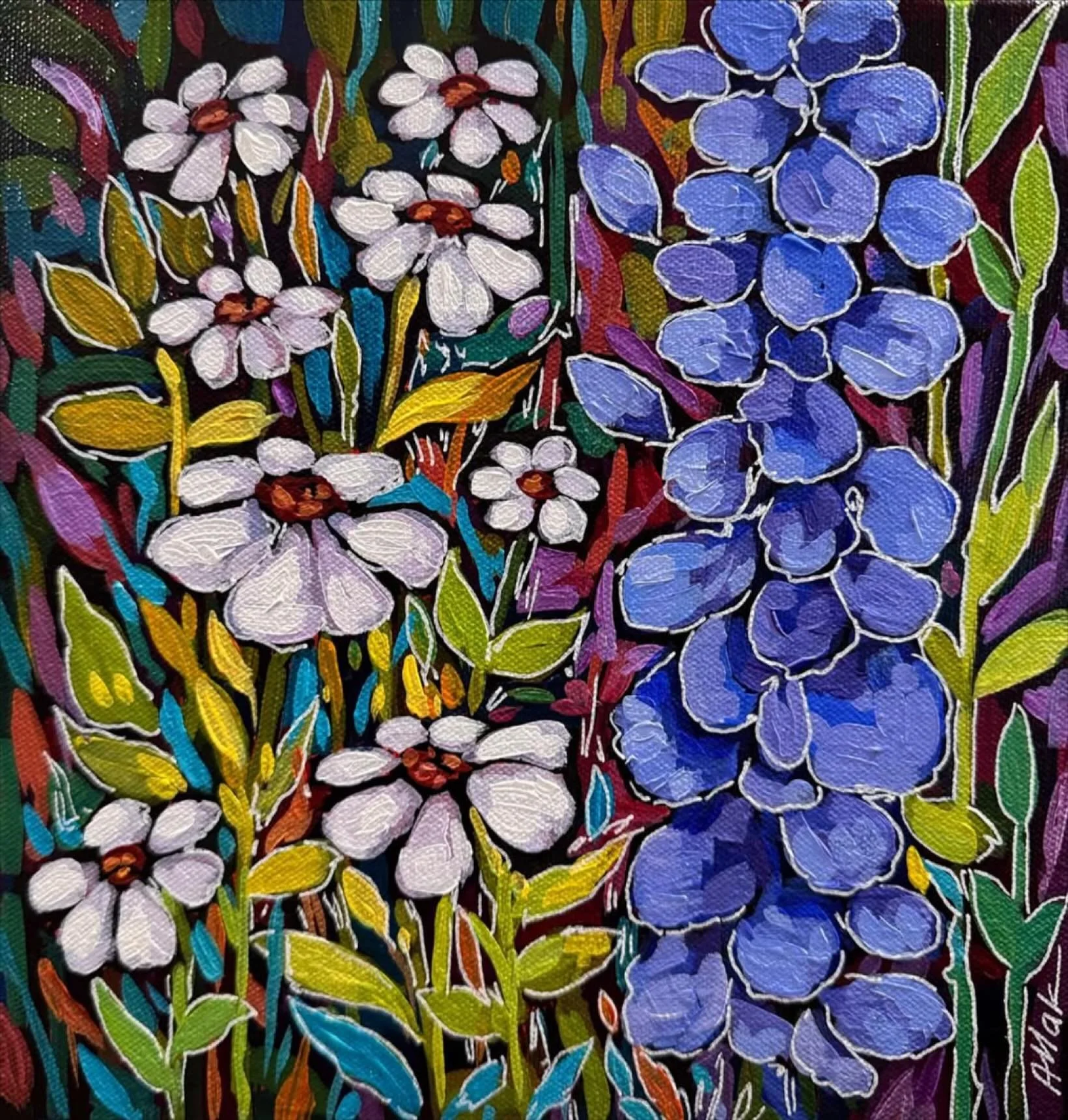 @amakart will be back @jacksonjunge for their annual TEN by TEN exhibit opening November 7.  A great show and a very fun opening!  #chicagoartgirls #chicagopainter #chicagoartist #wickerpark