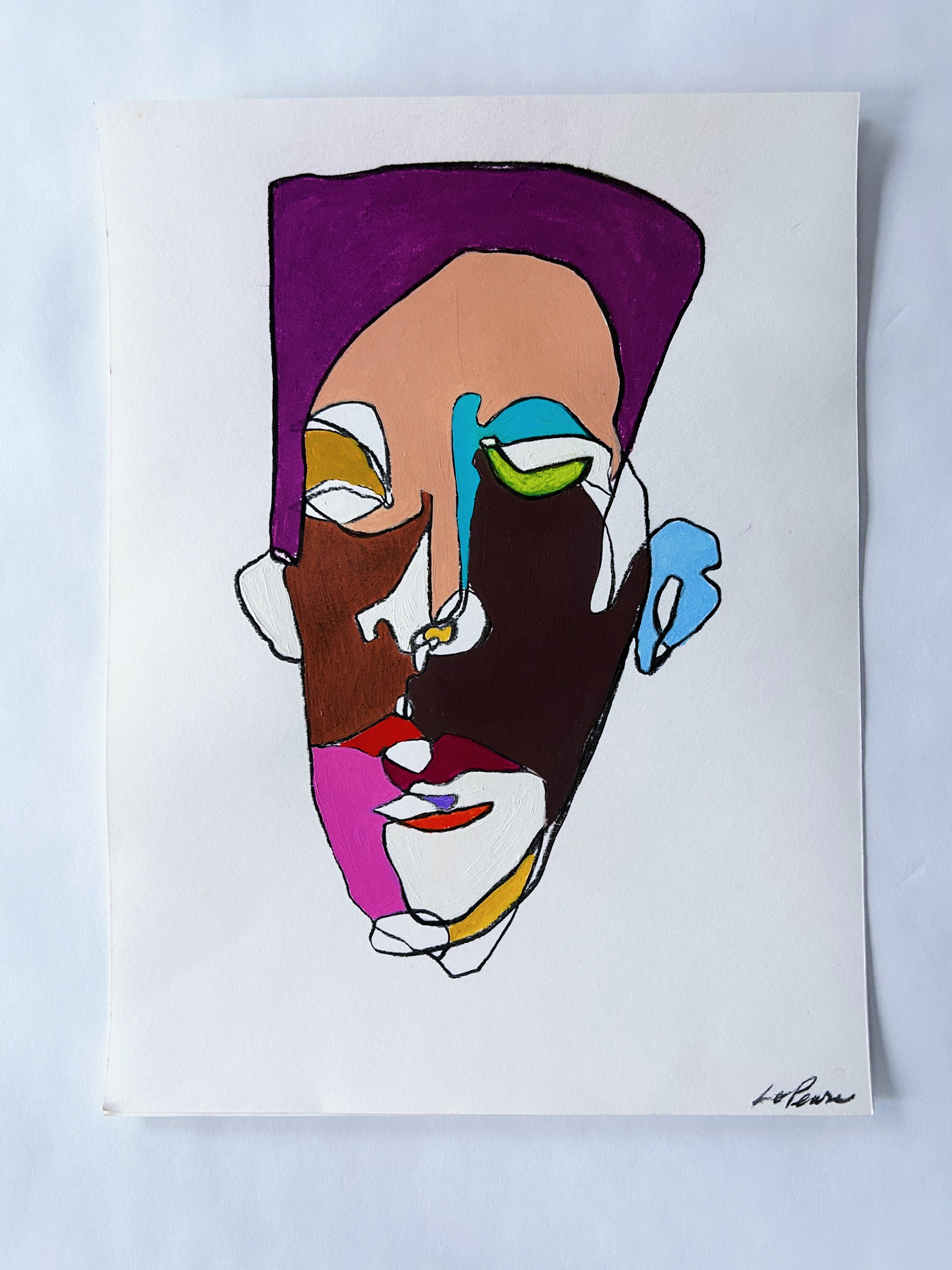 Studio Sale- Blind Contour