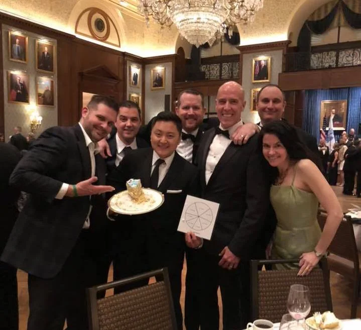 Celebrating Founder’s Day with a ridiculously cool group of ‘97 Old Grads.