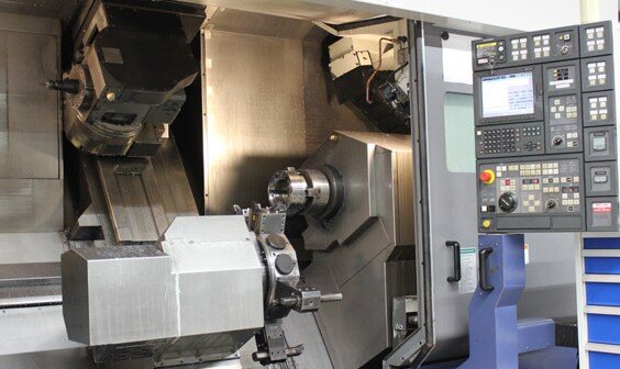 Mori Seiki Turning Milling Center with two spindles and 9 axises