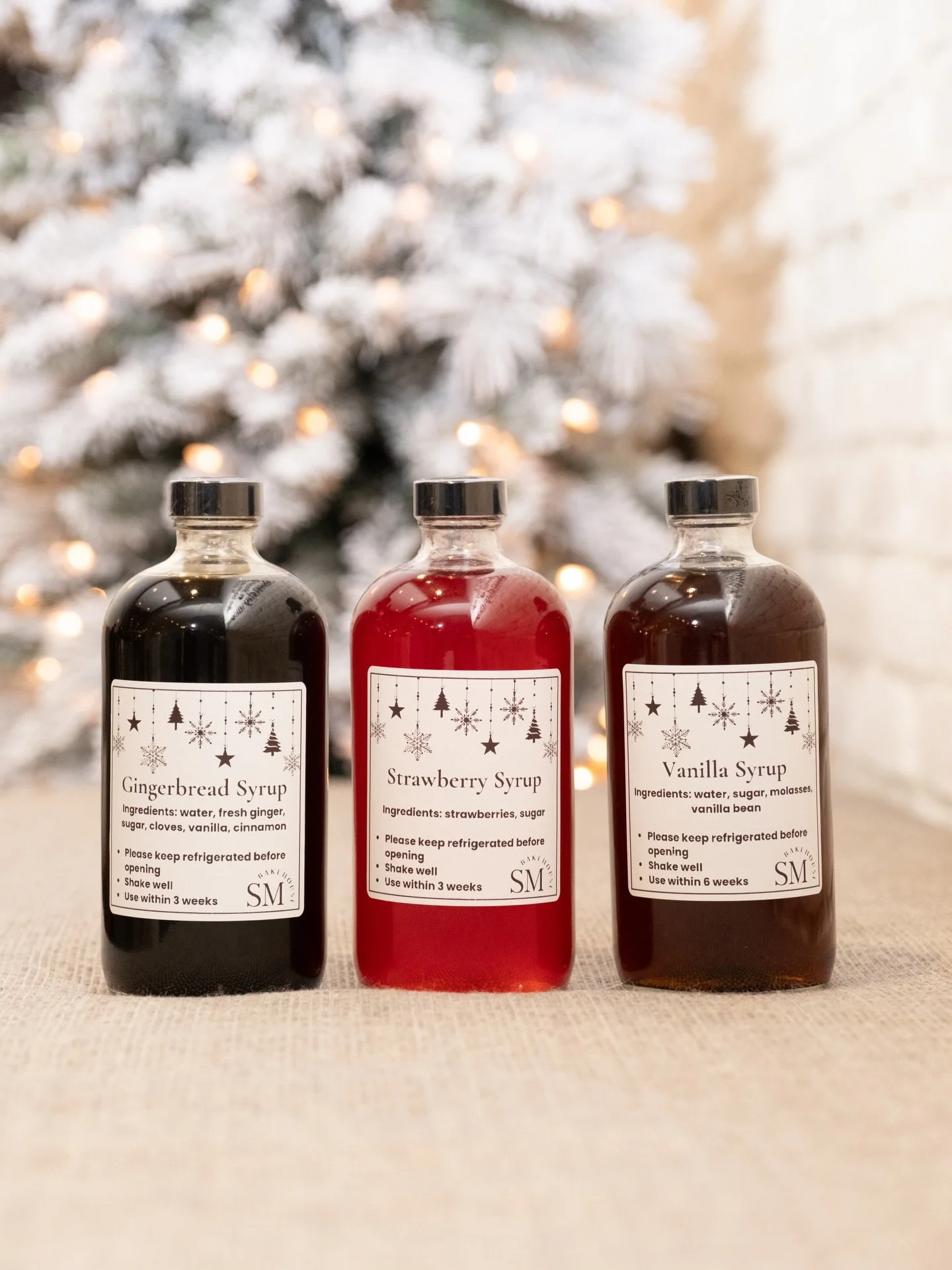 All the festive flavors are available at the bakehouse! 🏠 

✨ Cold Brew Concentrate is $18
✨ Syrups $16
✨ Small Syrups $12

We won&rsquo;t be doing holiday box pre-orders this year, but don&rsquo;t worry, we&rsquo;ll have plenty of festive cookies i