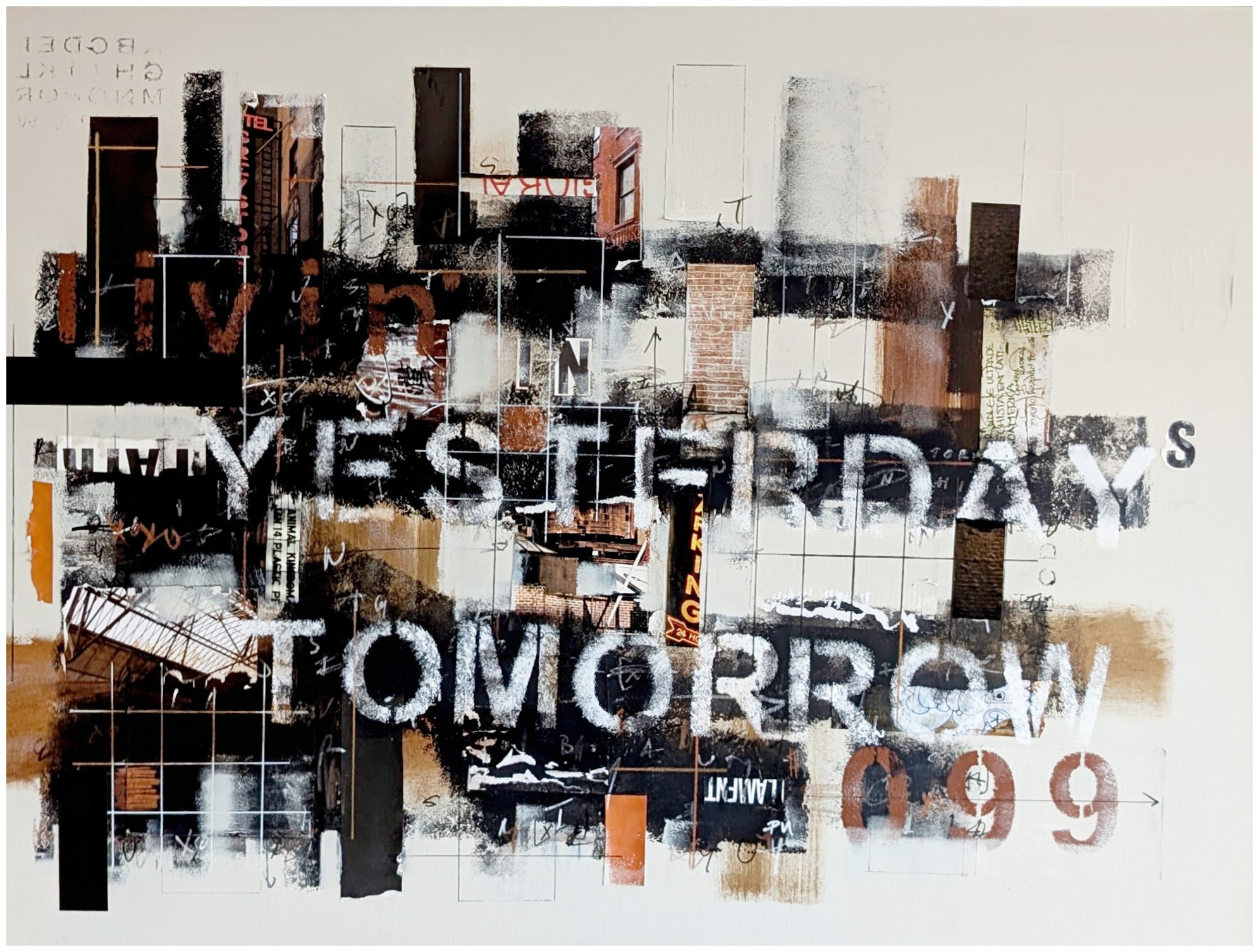 Living in Yesterday's Tomorrow | 36x48" | price on request