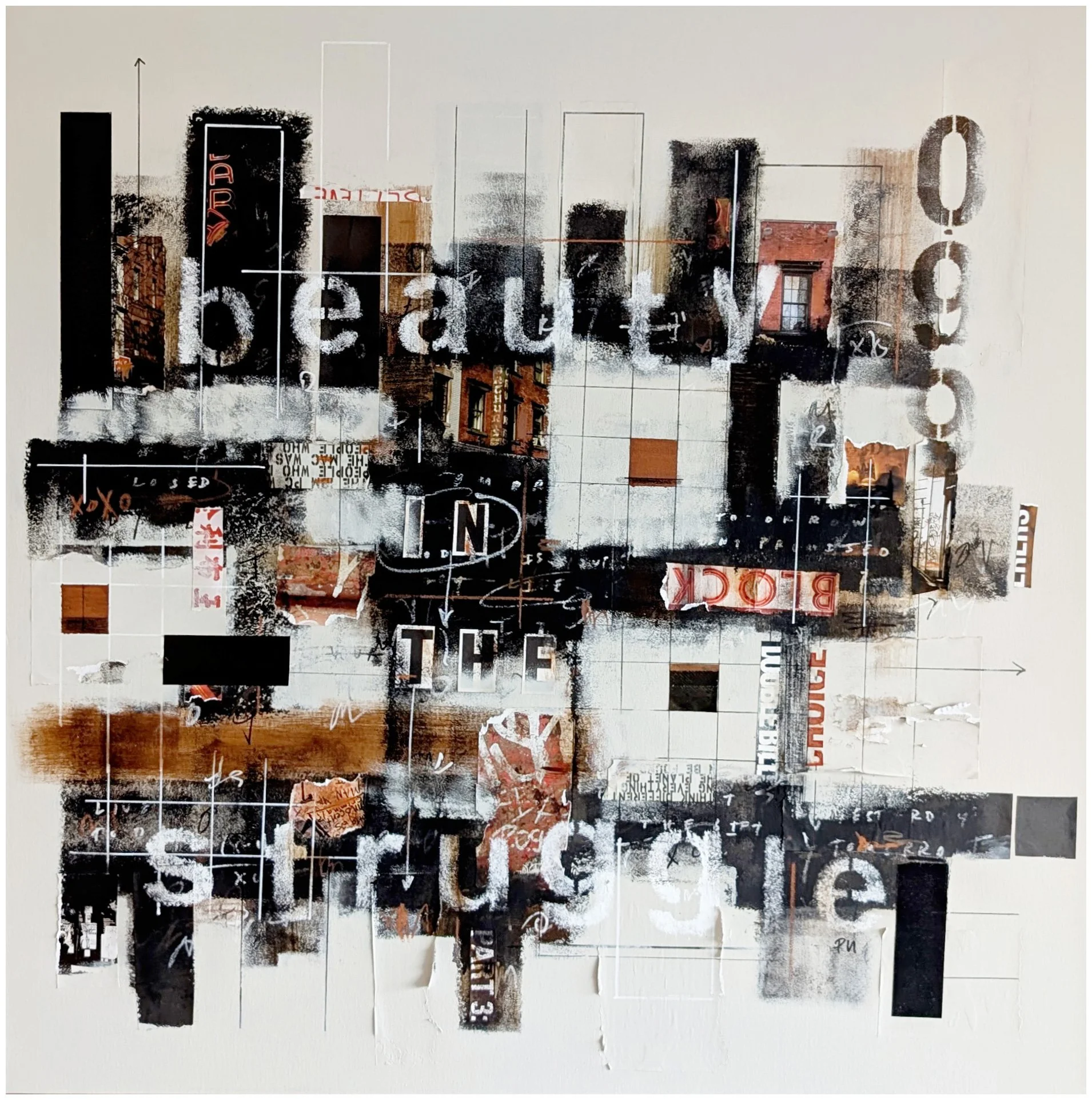 Beauty in the Struggle | 40x40" | price on request