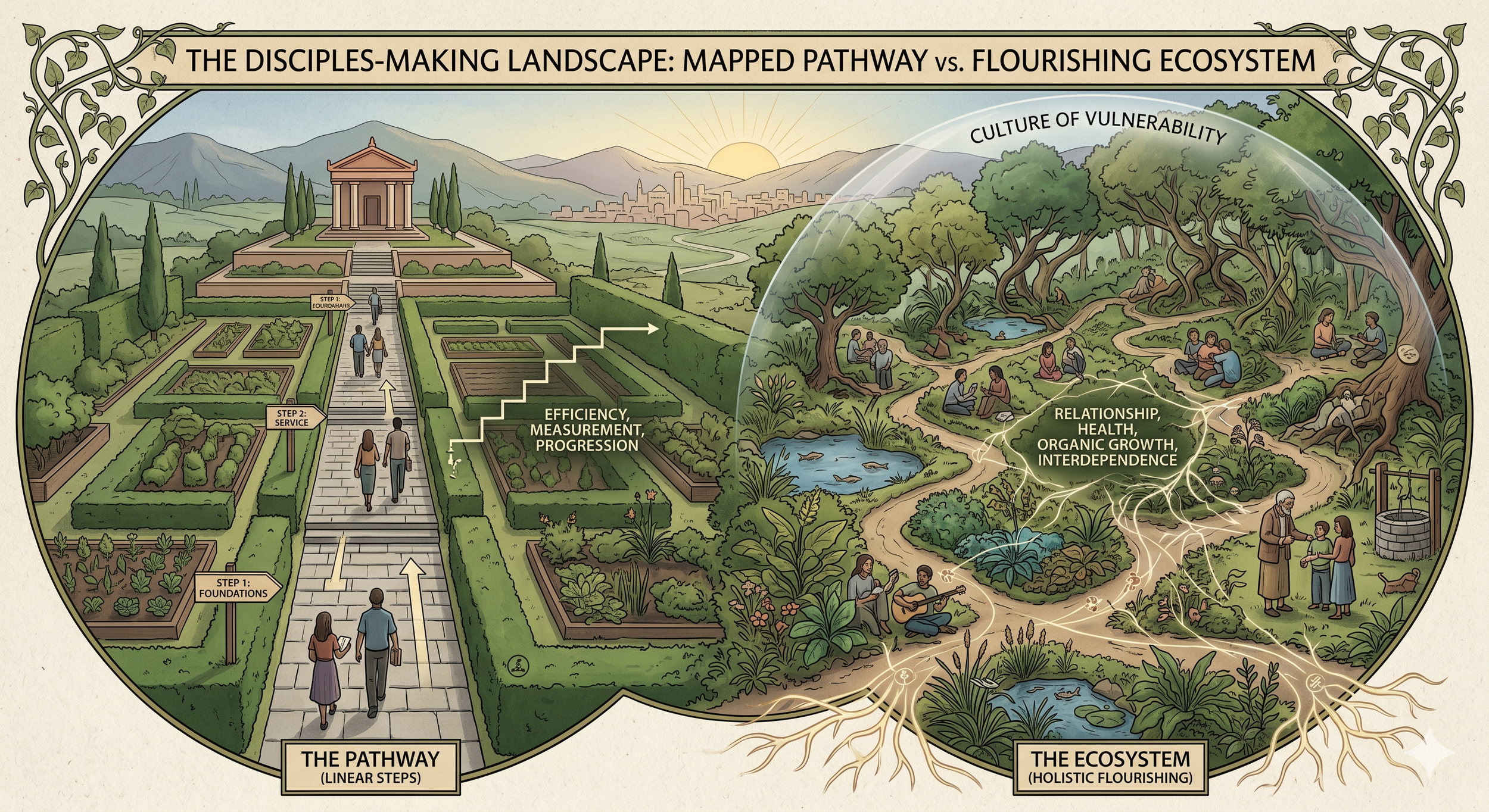 From Factory Lines to Living Forests: Balancing Pathways &amp; Ecosystems