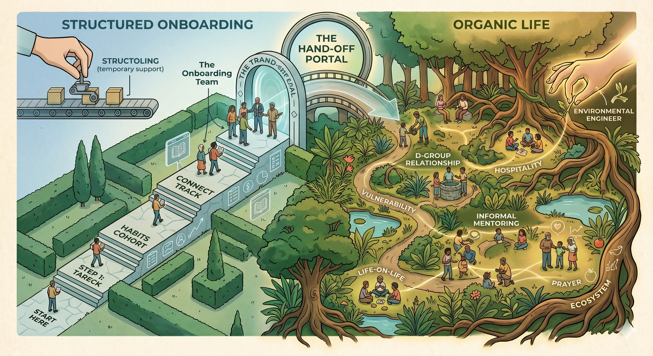 The Hand-Off: Designing Pathways that Fuel the Micro-Group Ecosystem