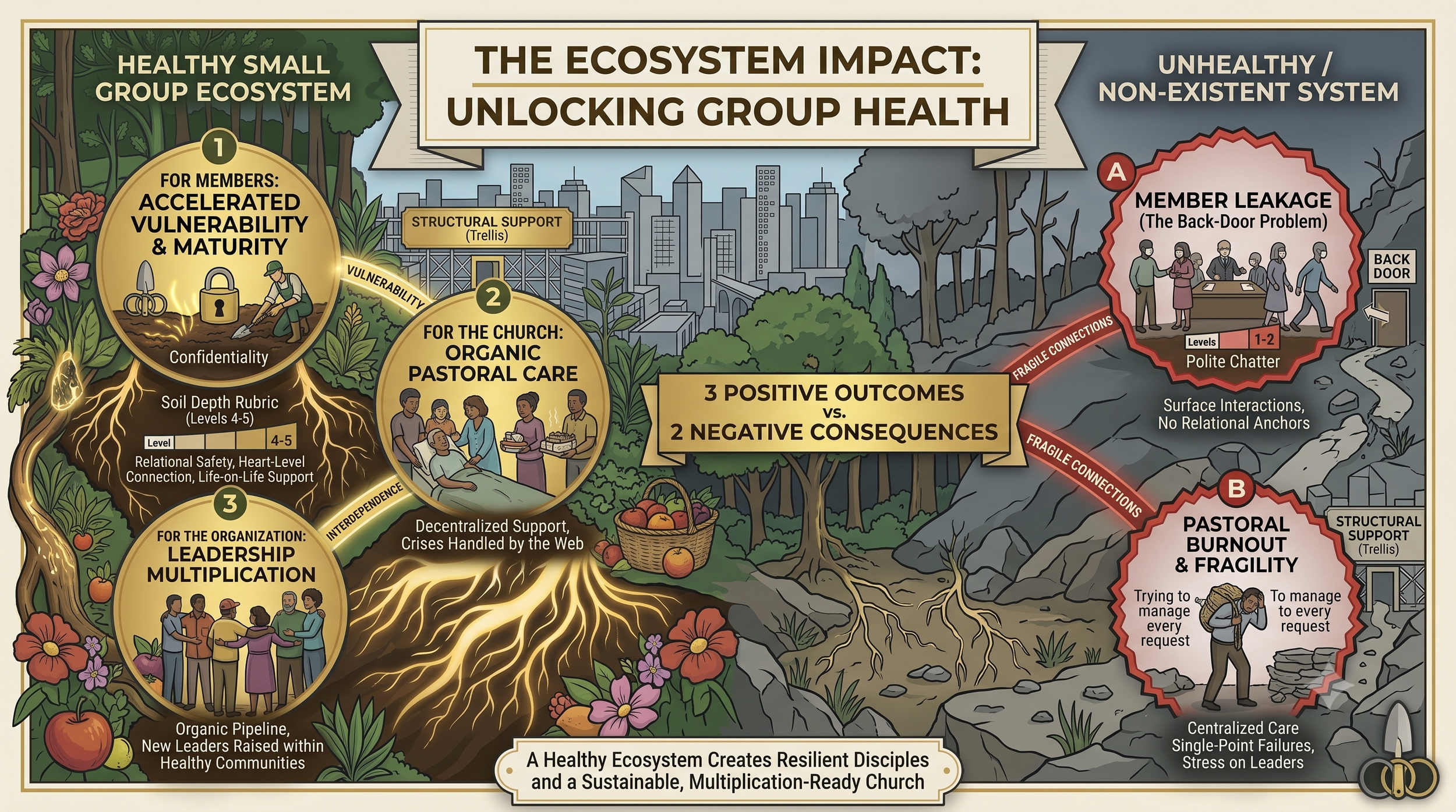 The Ecosystem Impact: How Small Group Health Shapes Members and the Church