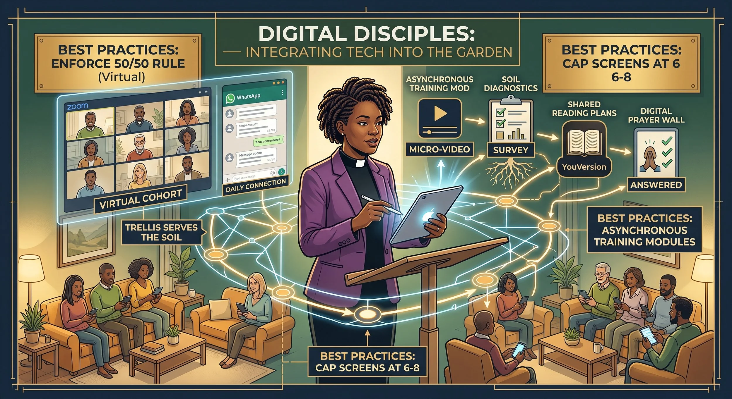 The Digital Trellis: Integrating Technology into Your Discipleship Ecosystem