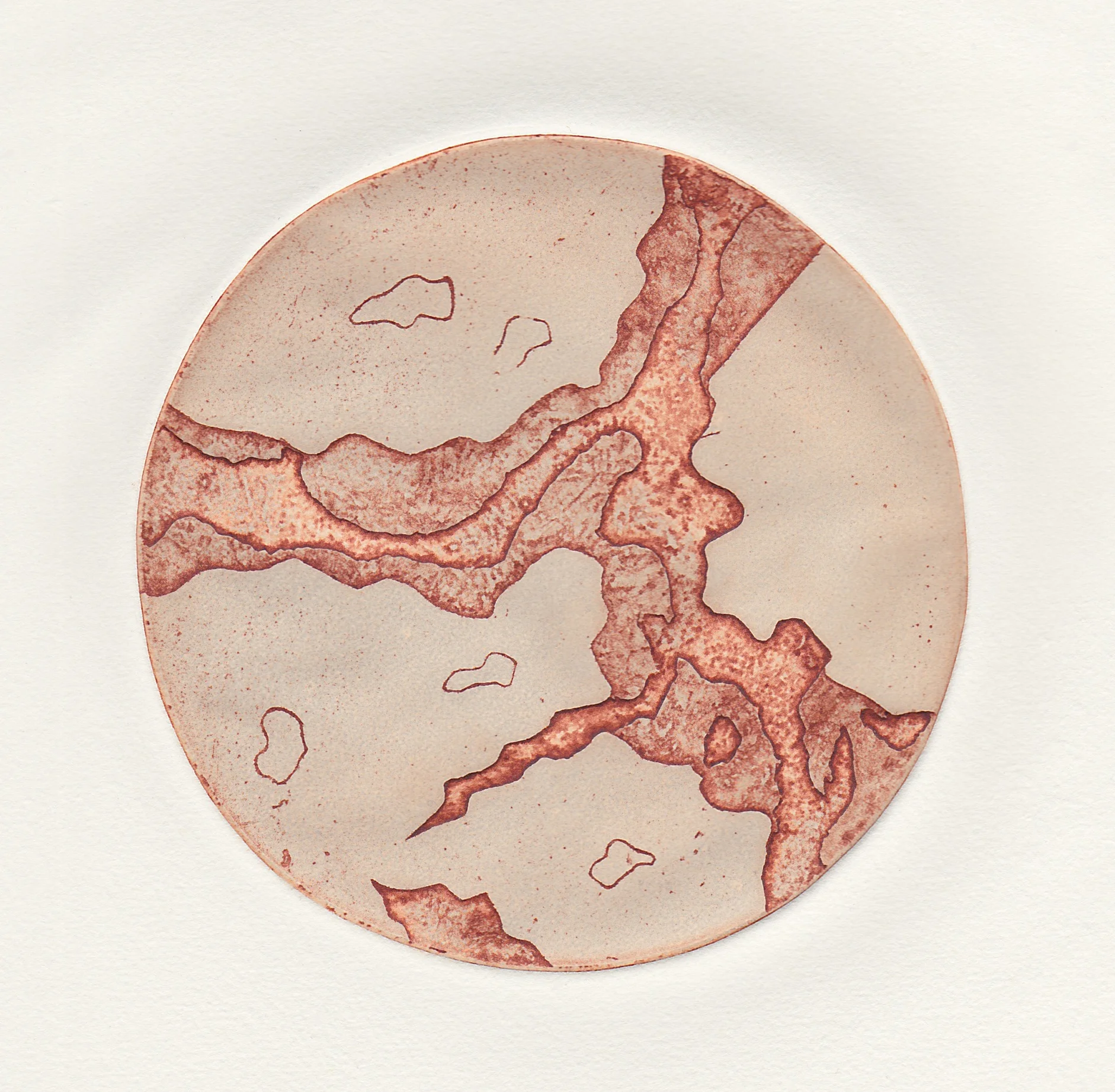At Arms Length #8 (2013). Viscosity Etching.