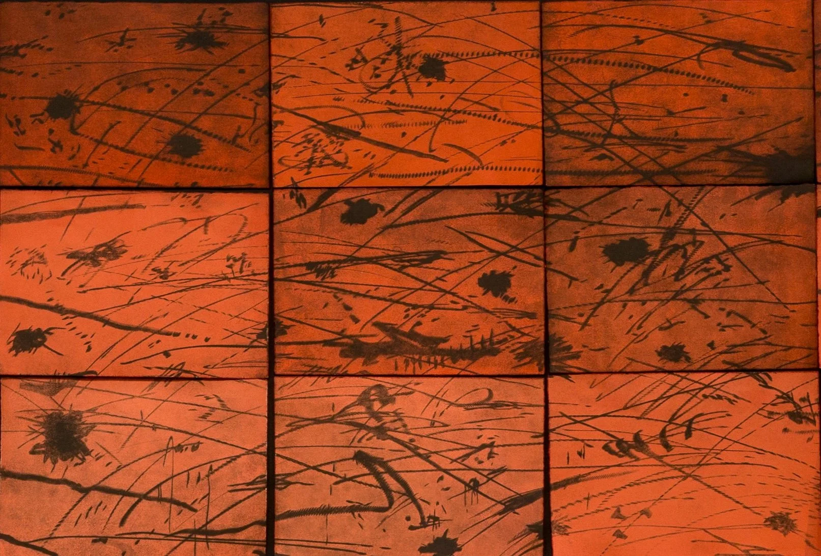 Eumeralla Wars (9 panel section)