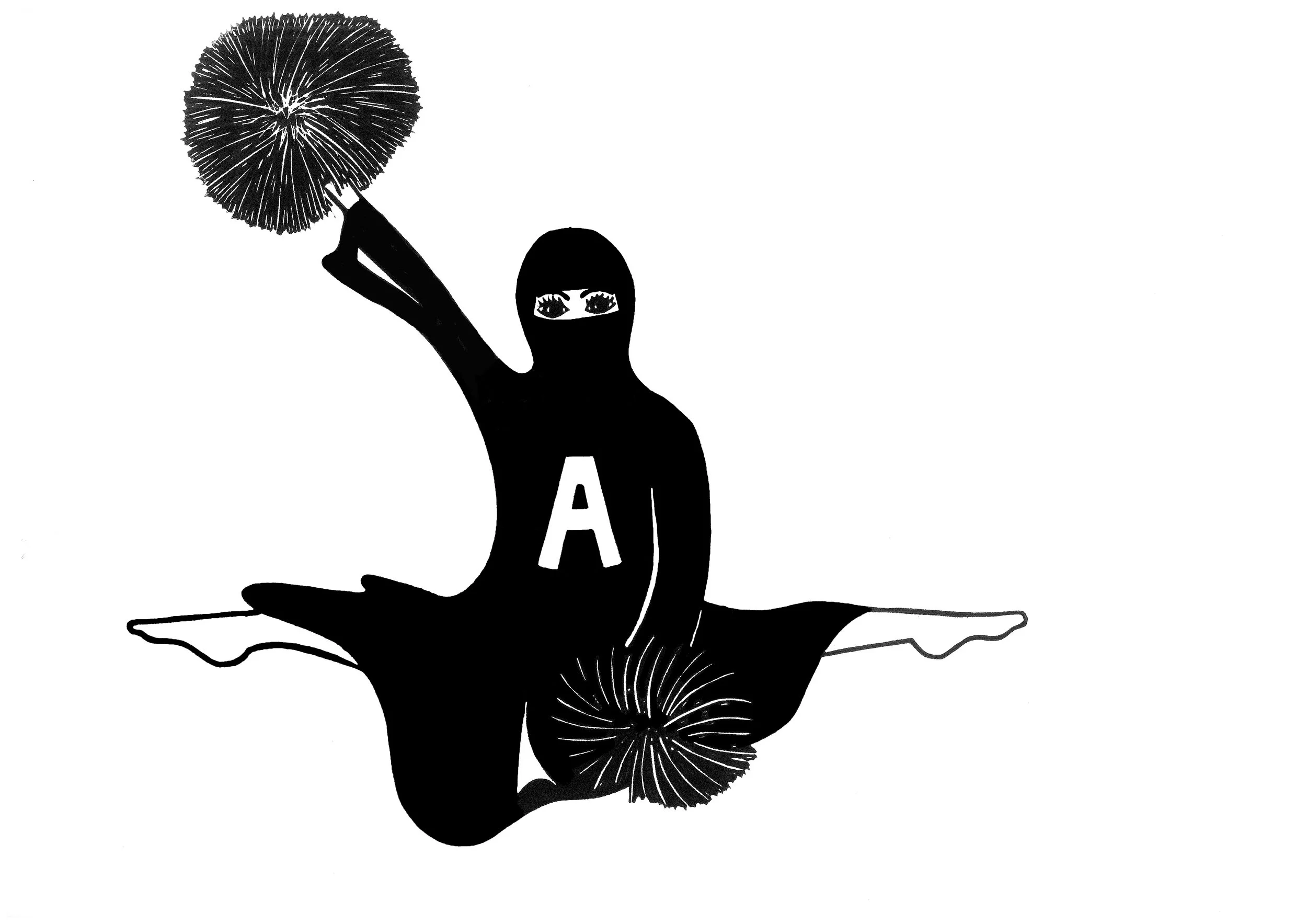 Cheerleader Burqa