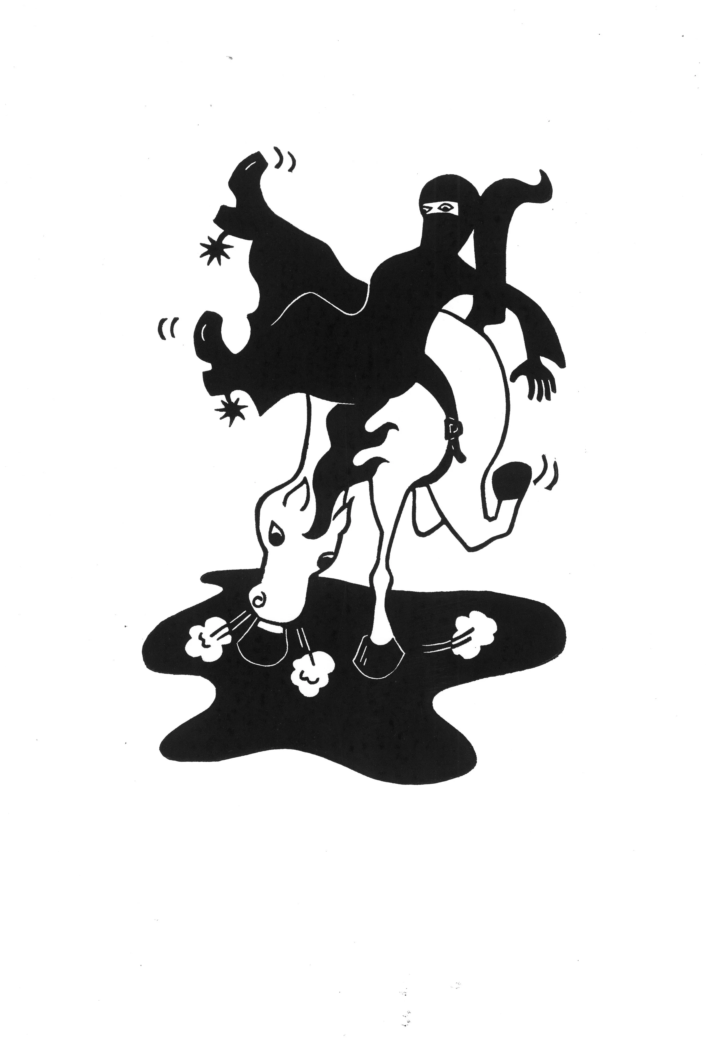 Buckin' Bronco Burqa