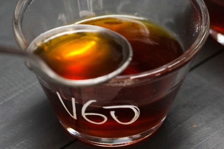 copo de prova de cupping de café especial