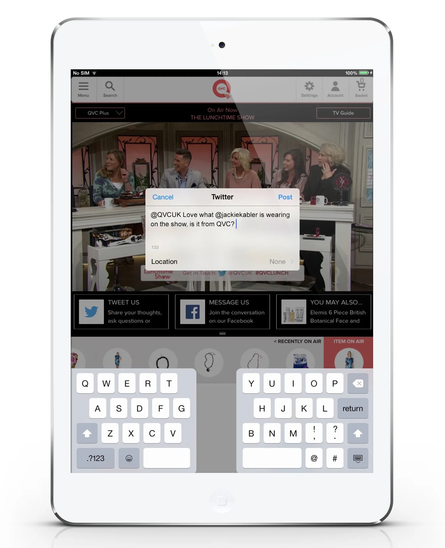 ‘Join the conversation’ slide for App store