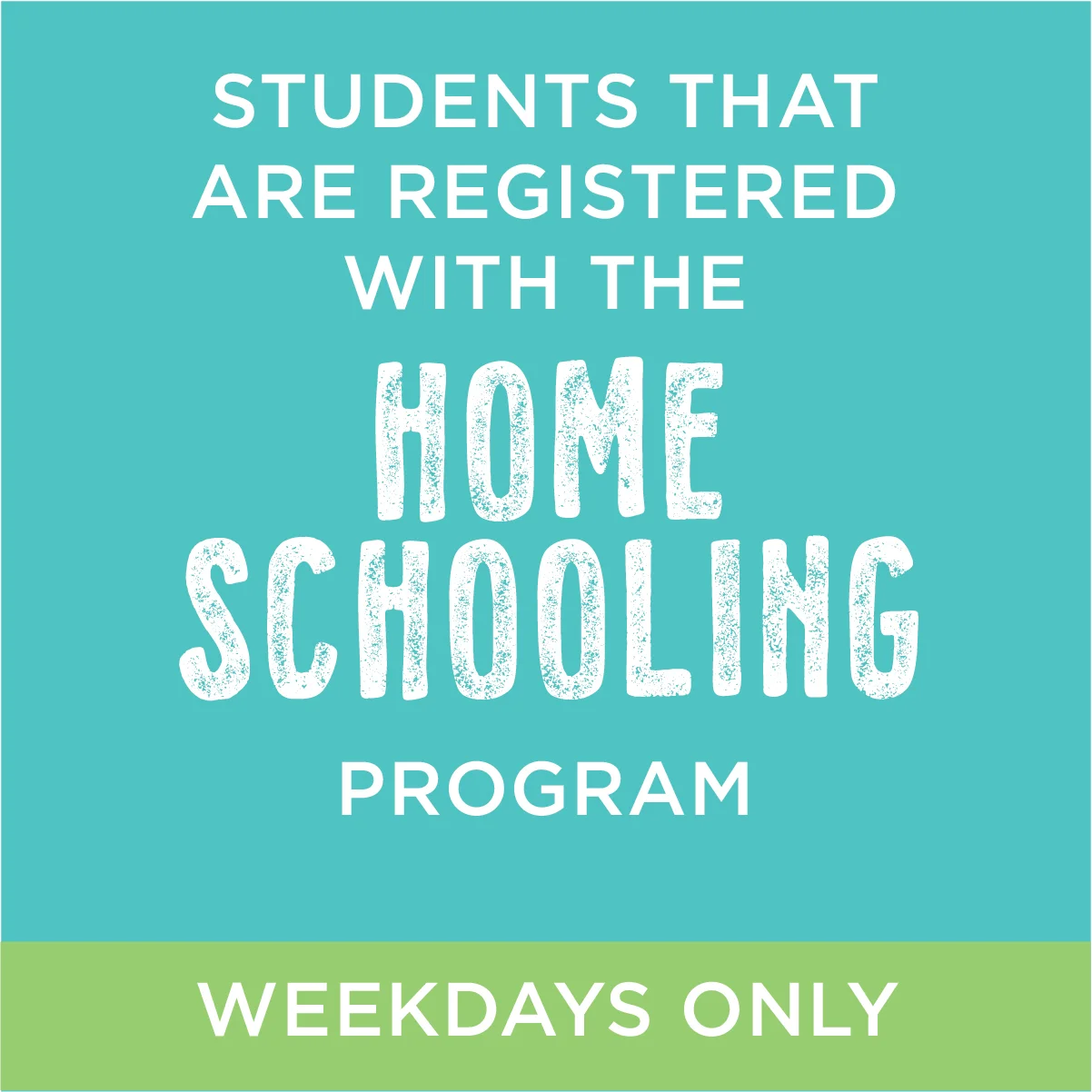 Home Schooling - Per Class, Per Student