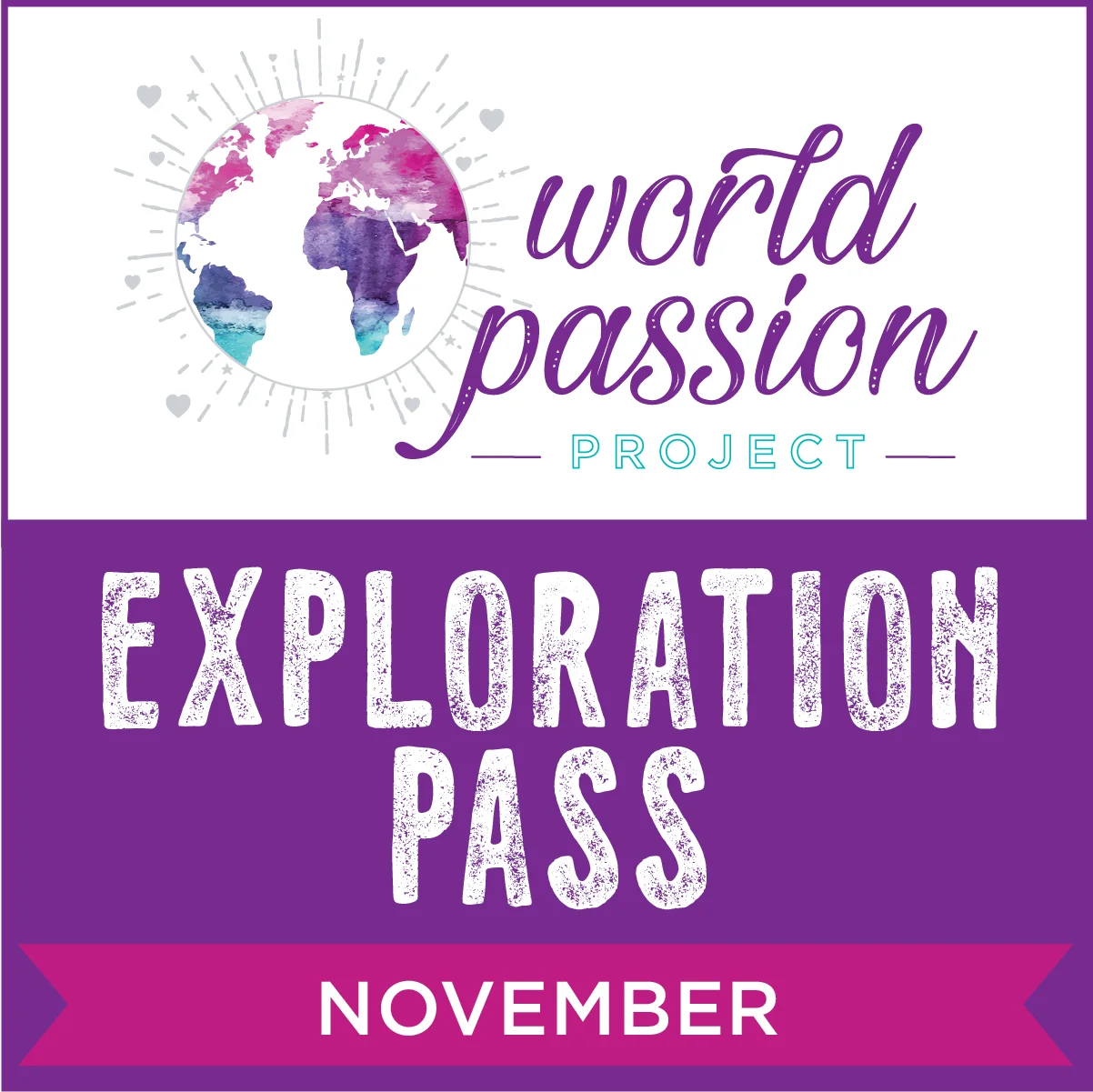 Monthly Exploration Pass - November