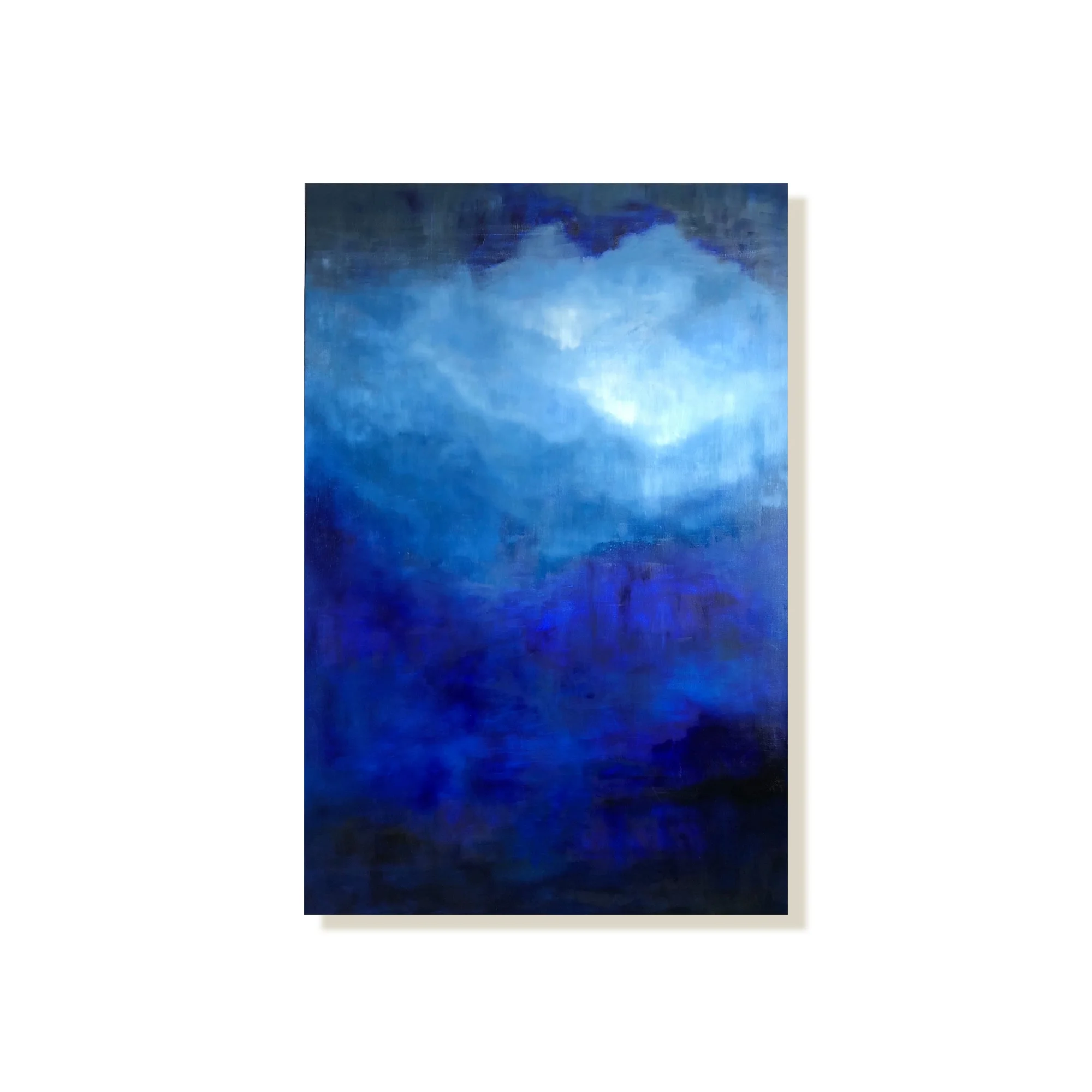 softly into the twilight of the night