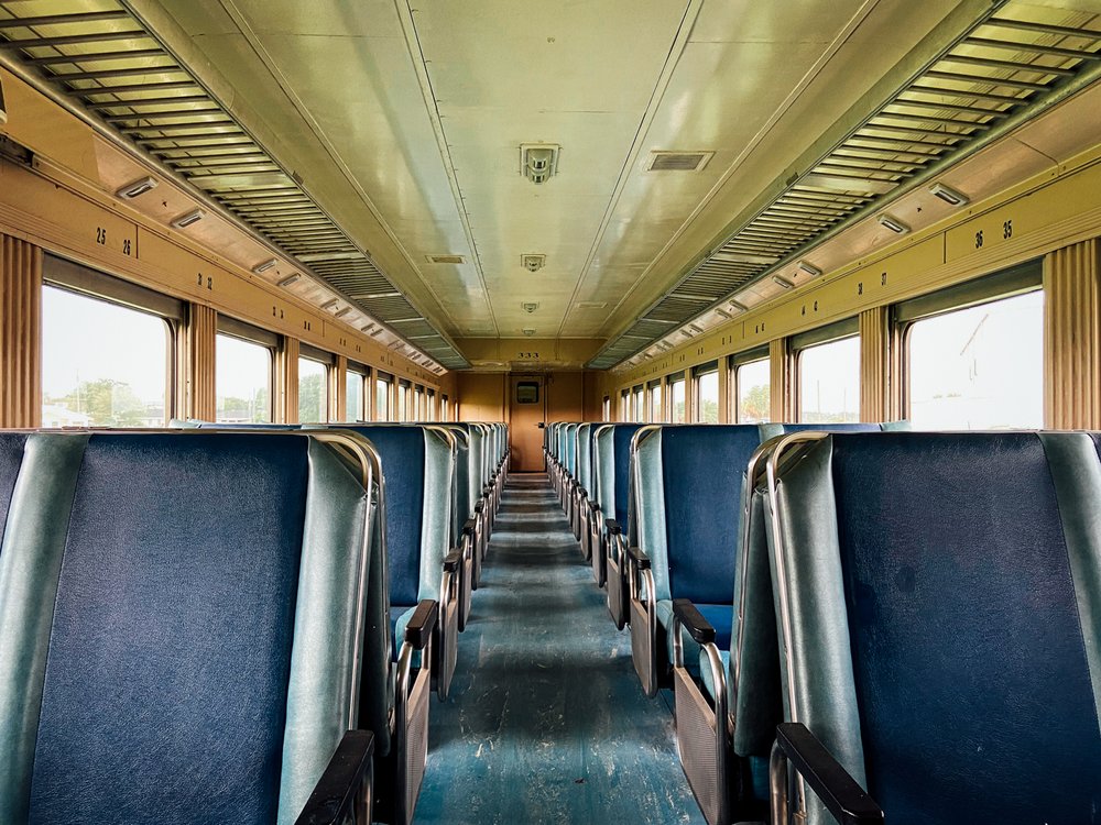 Vintage rail car renovation