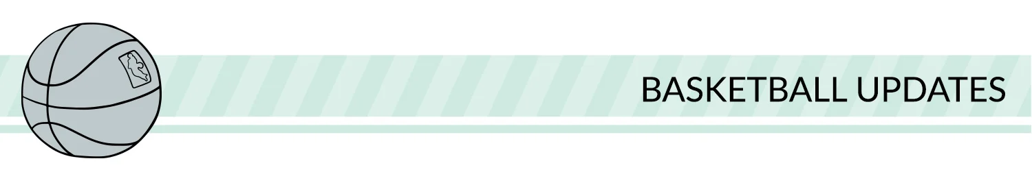 Sports banner: green, white, and black sport divider