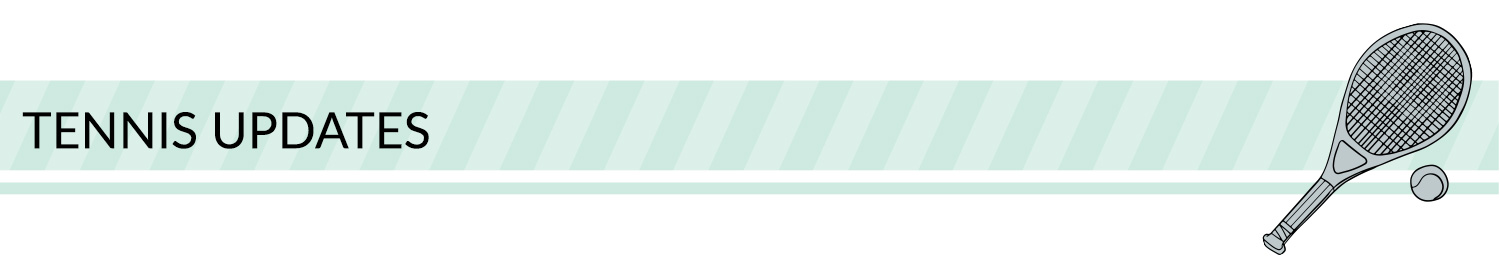 Sports banner: green, white, and black sport divider