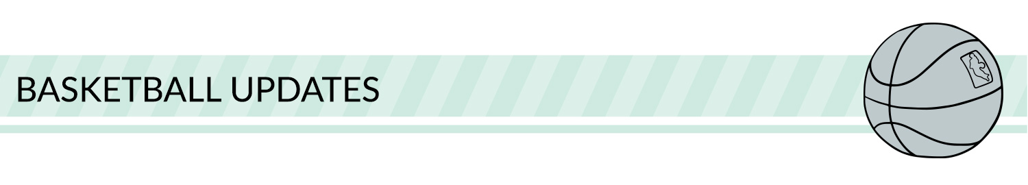 Sports banner: green, white, and black sport divider
