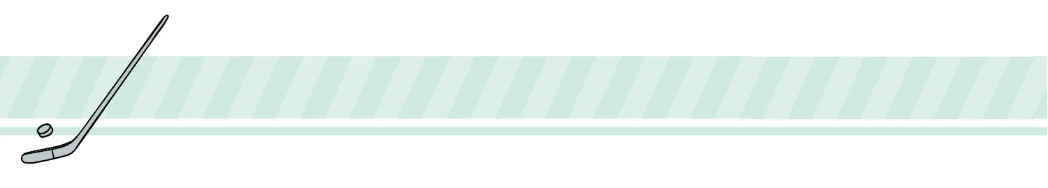 Sports banner: green, white, and black sport divider