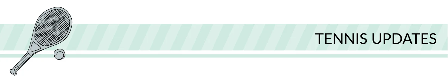 Sports banner: green, white, and black sport divider